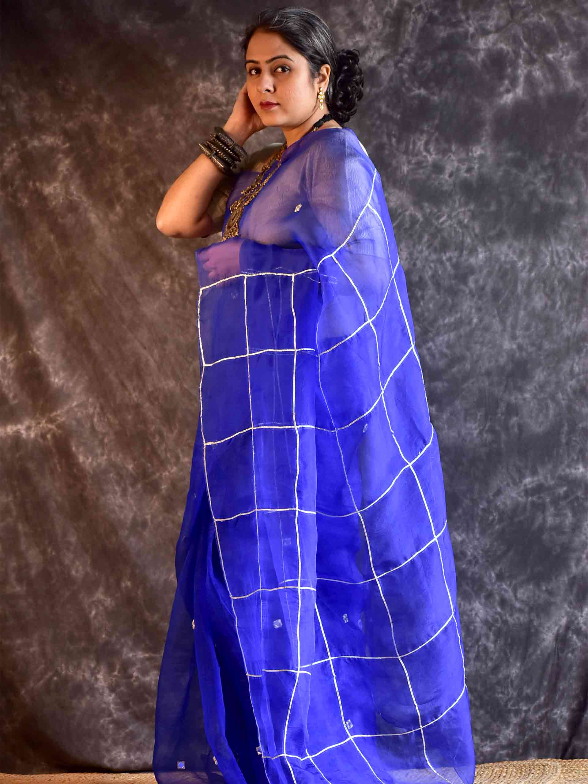 Mahira - Organza Silk saree