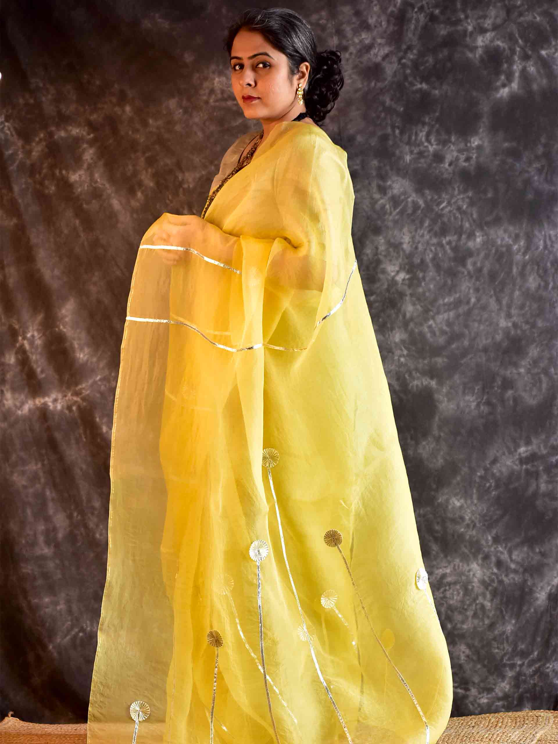 Sunehra - Organza Silk saree