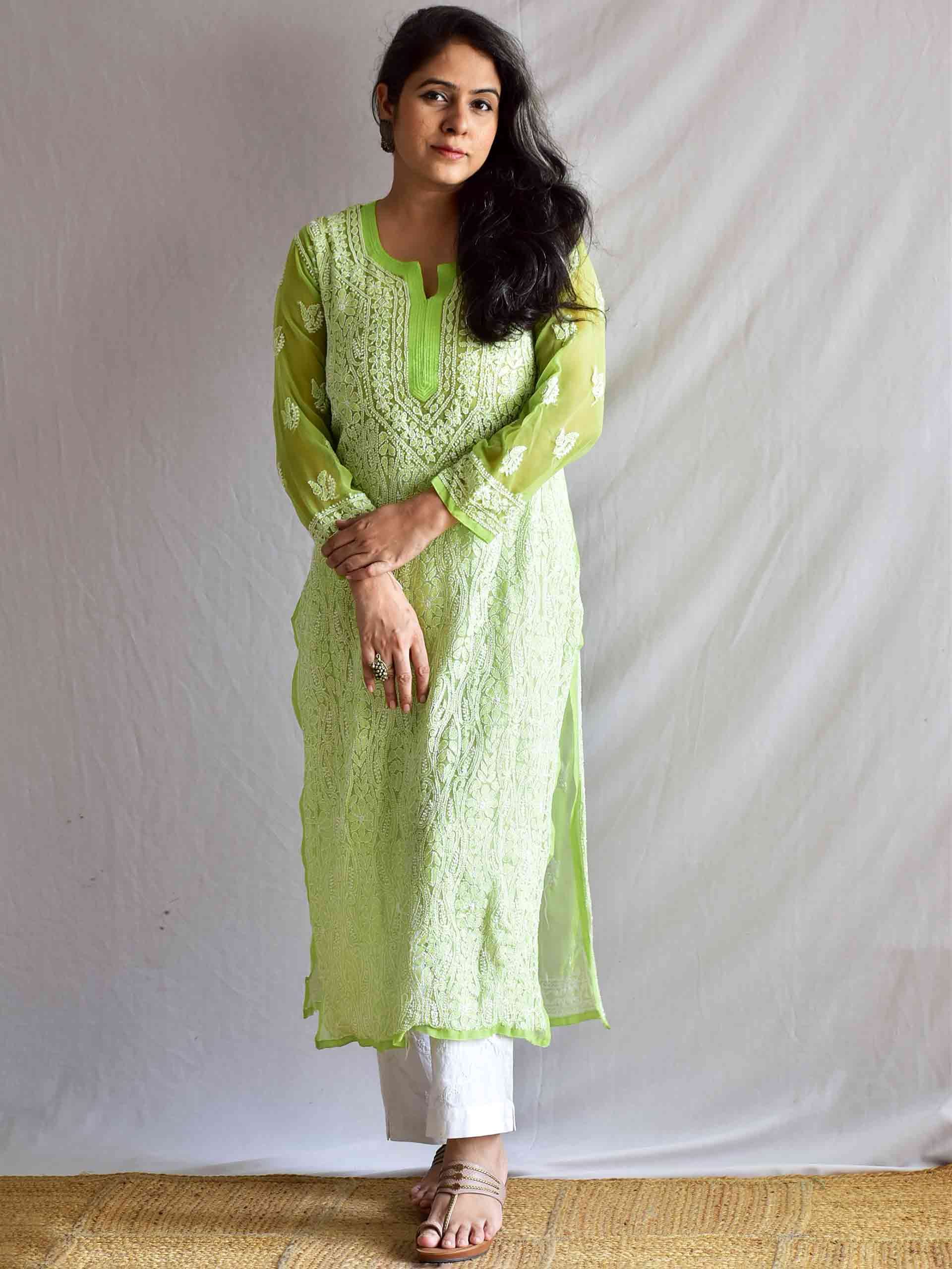 Sahar - Chikankari Kurti