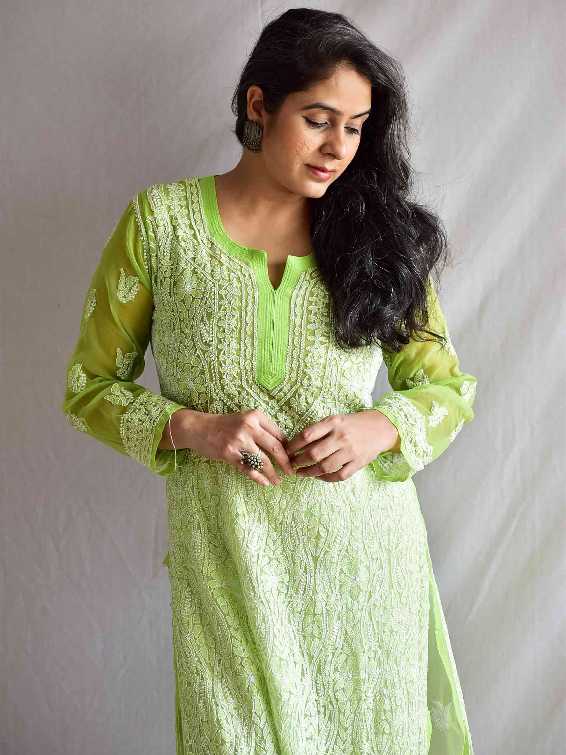Sahar - Chikankari Kurti