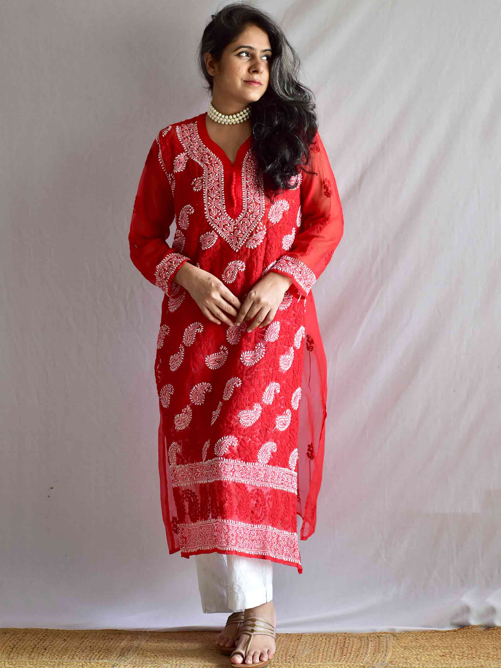 Naaz - Chikankari Kurti