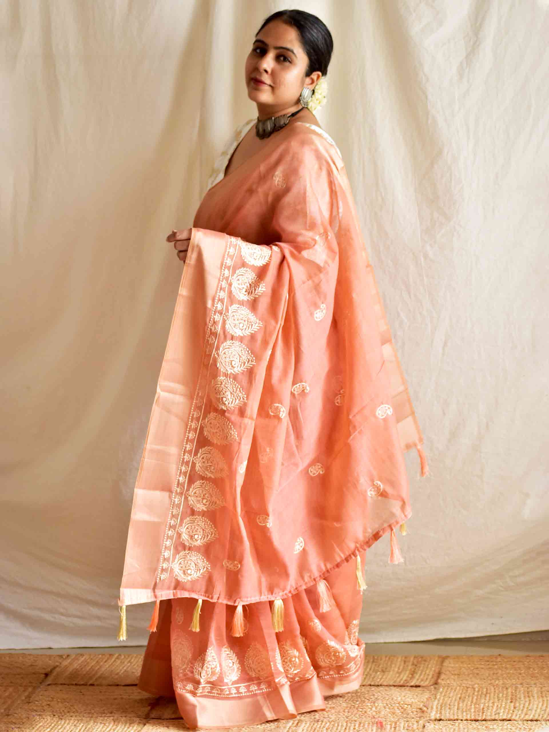 Mukti - Embroidered saree