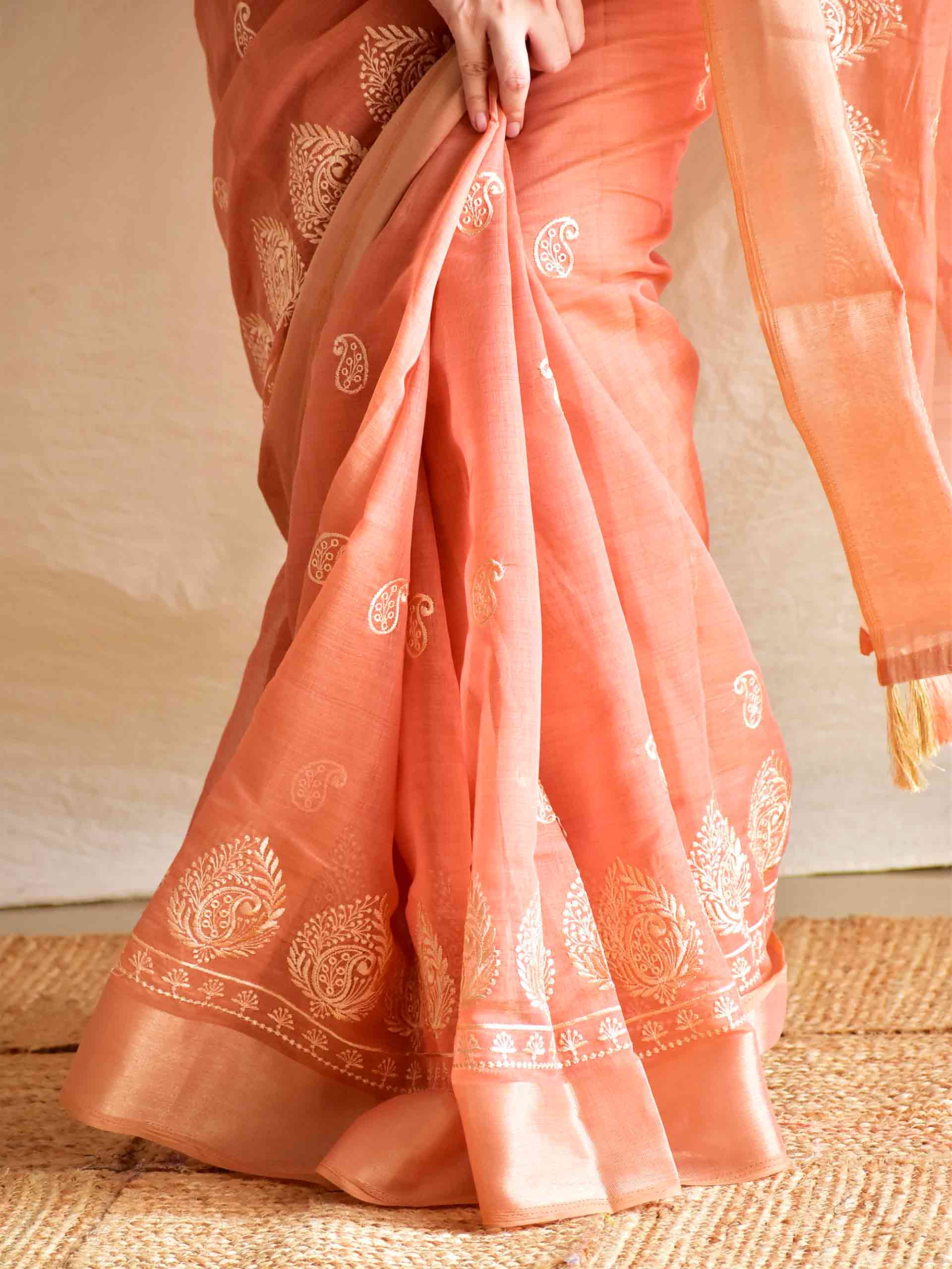 Mukti - Embroidered saree
