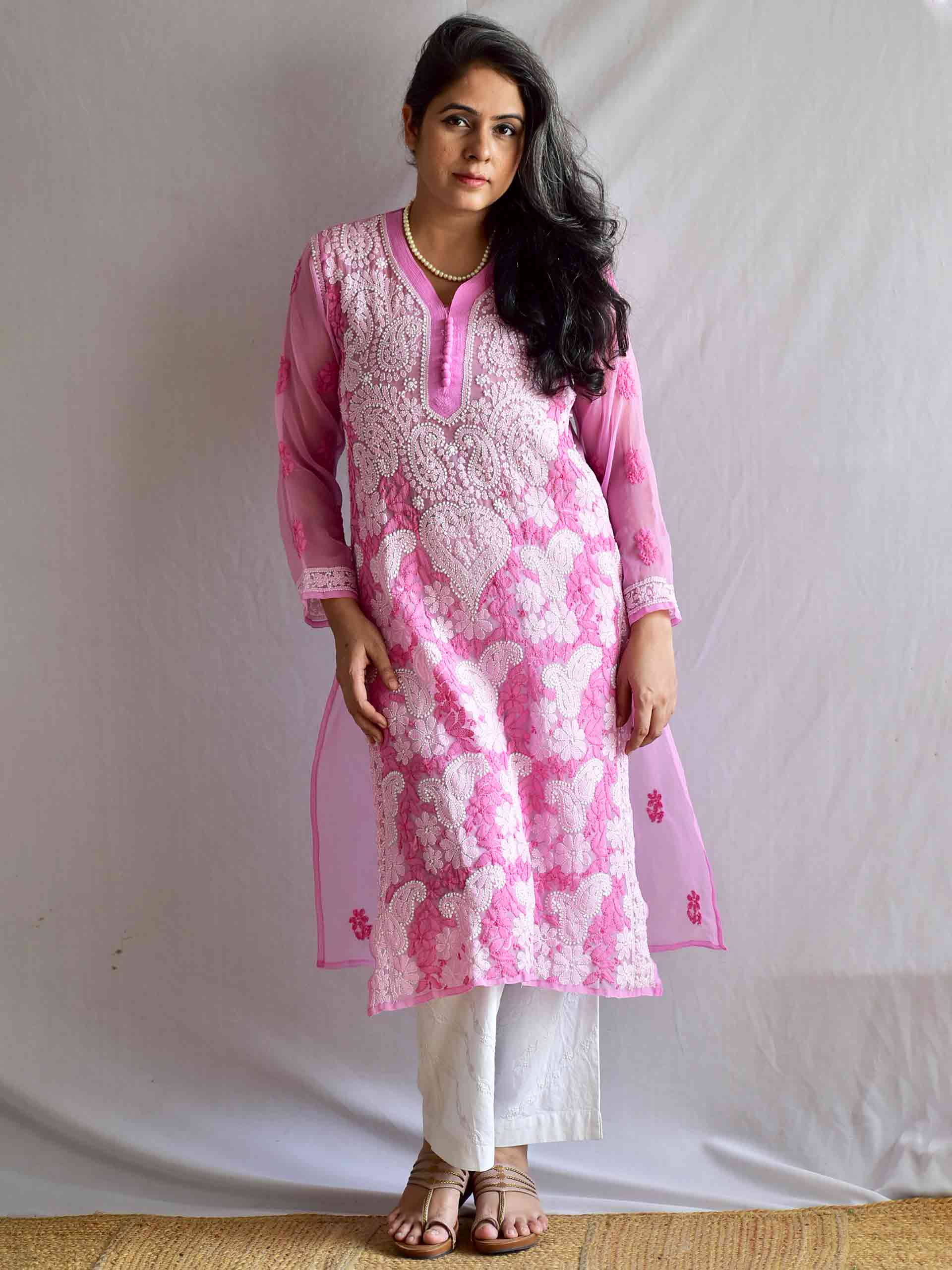 Sitara - Chikankari Kurti