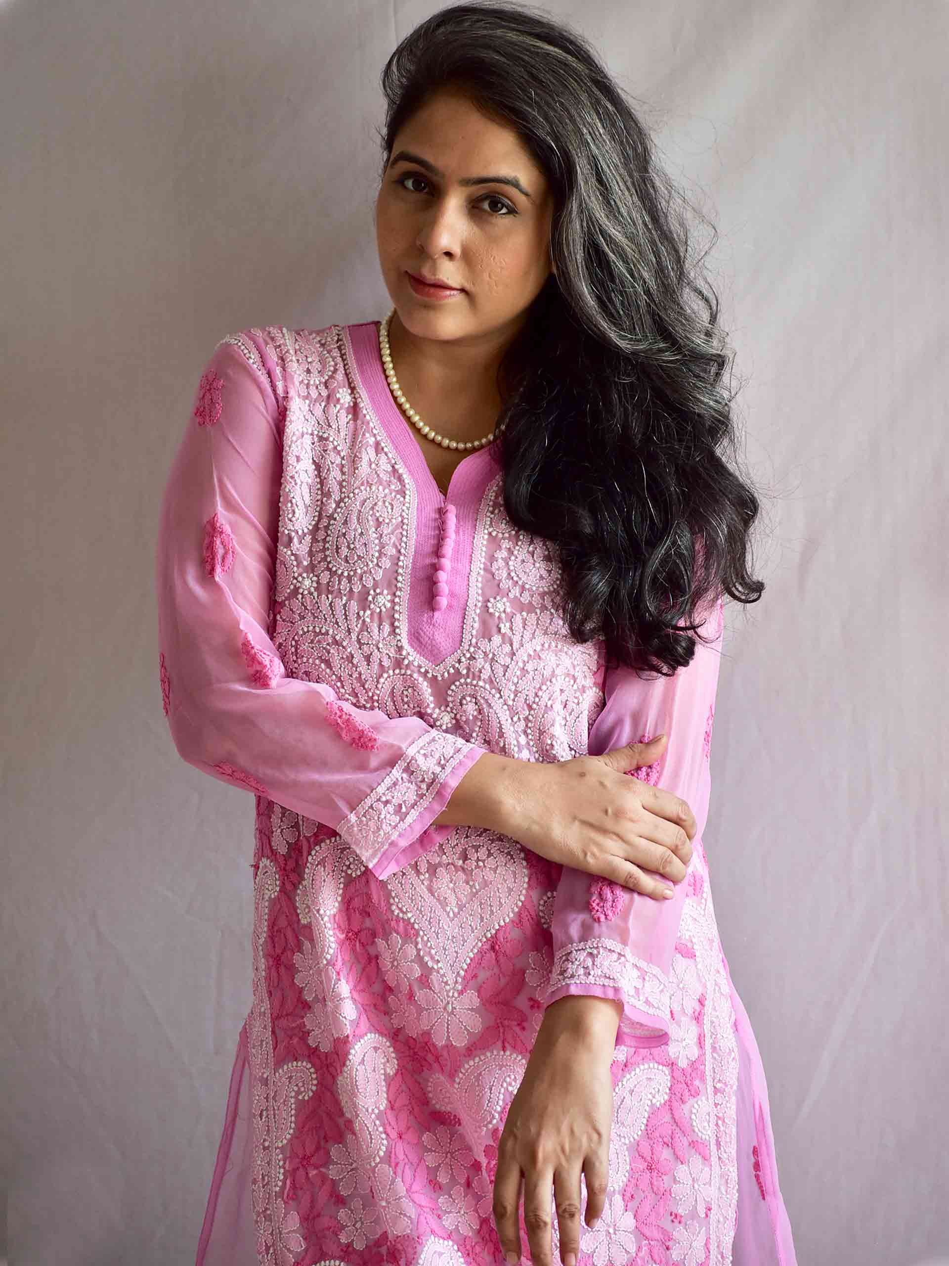 Sitara - Chikankari Kurti