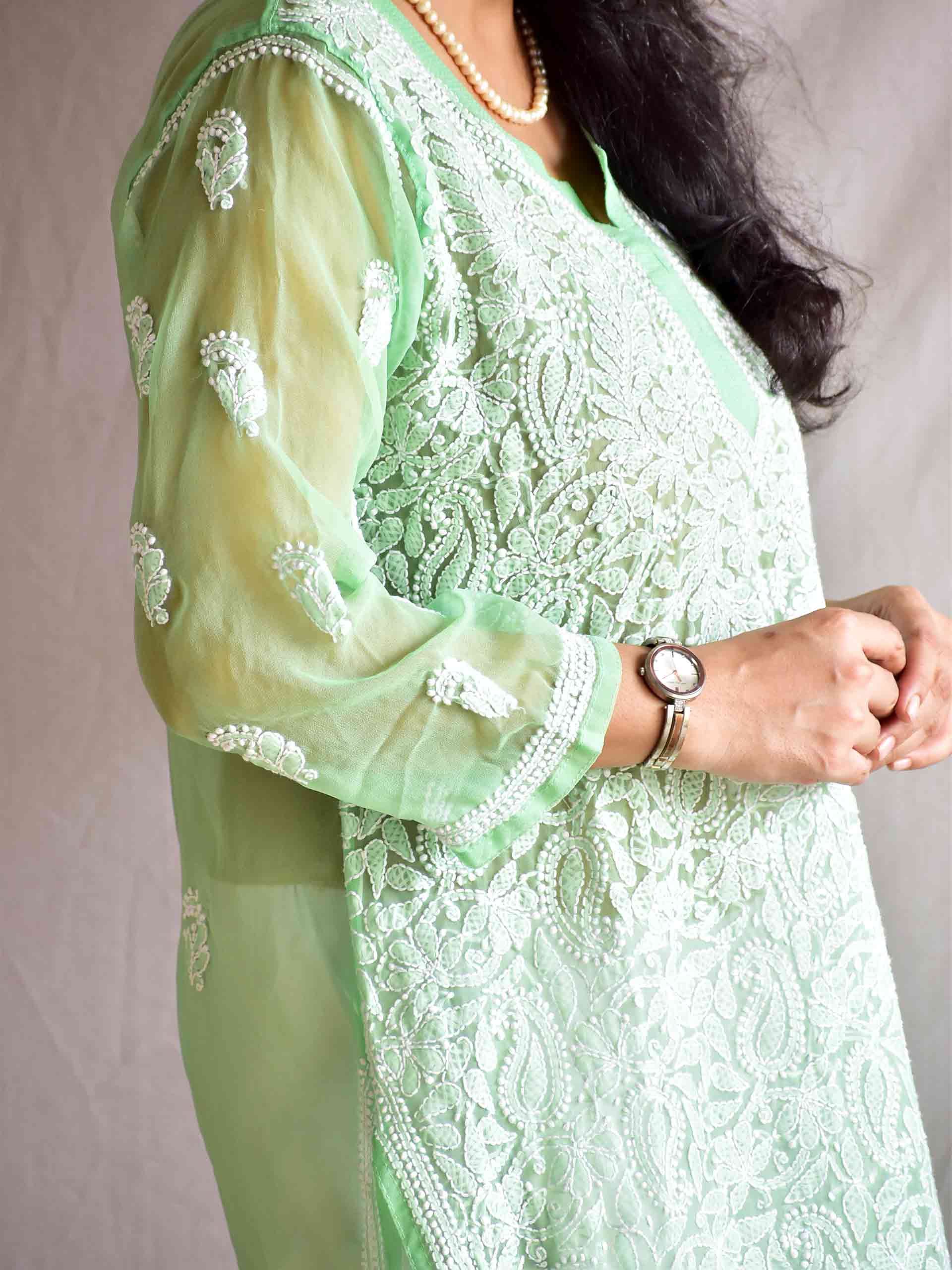 Firdaus - Chikankari Kurti