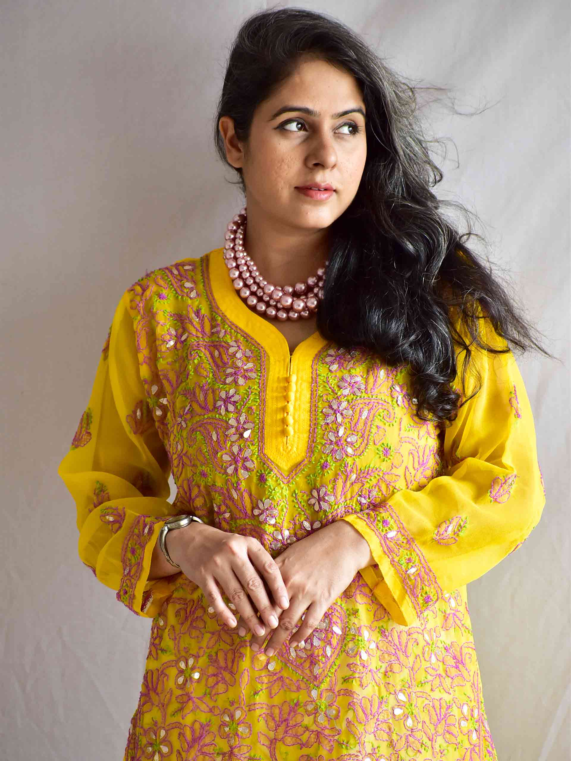 Zunaira - Chikankari Kurti