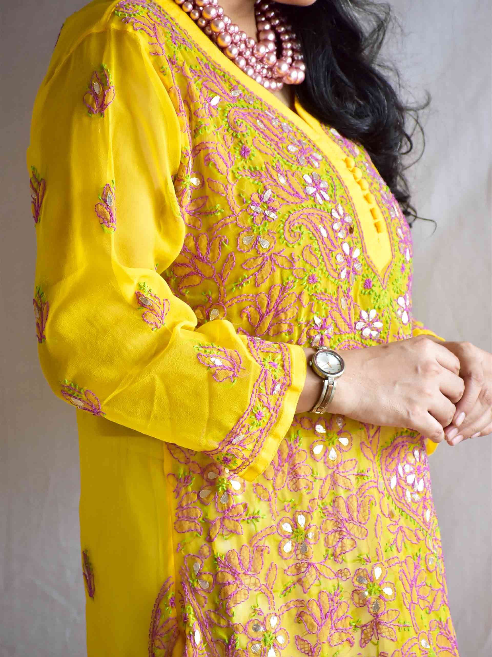 Zunaira - Chikankari Kurti