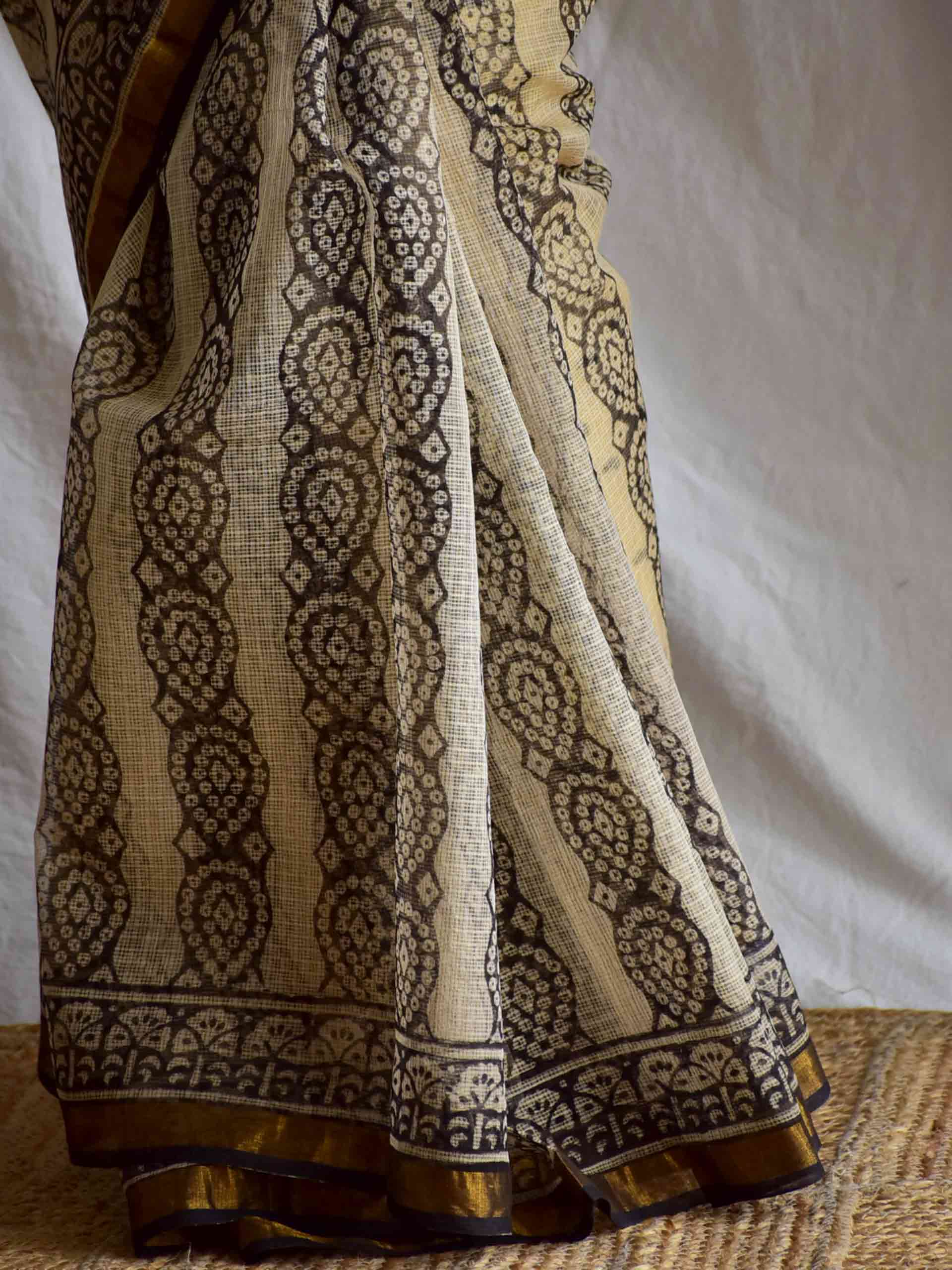 kinaari - Dabu Kota Doria Saree