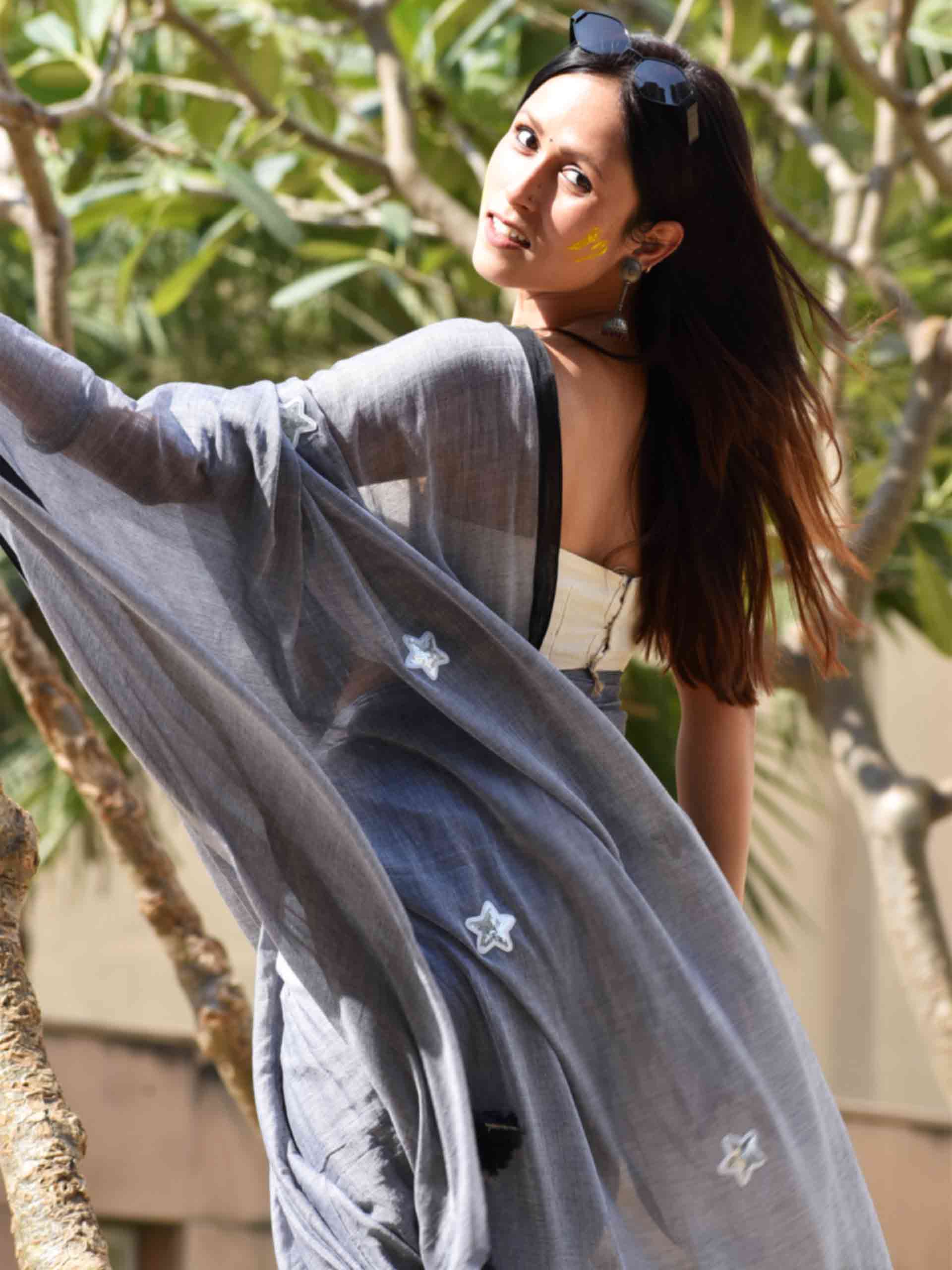 Megha - mul cotton saree