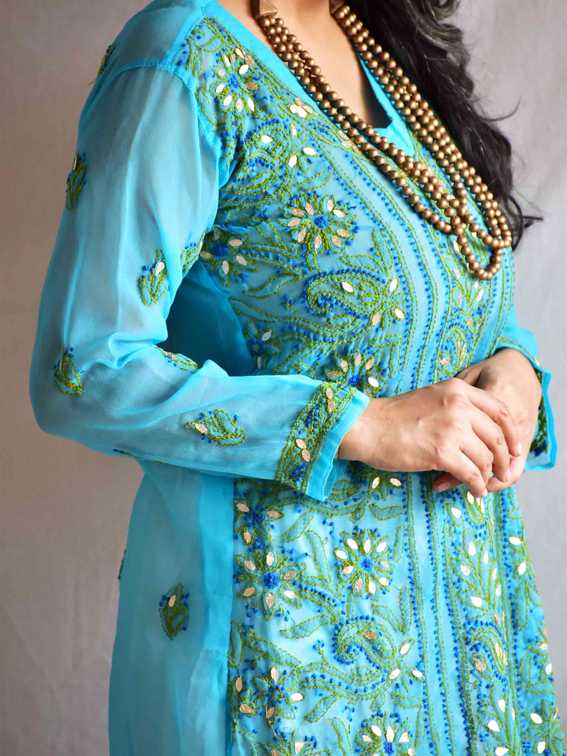 Mehtab - Chikankari Kurti