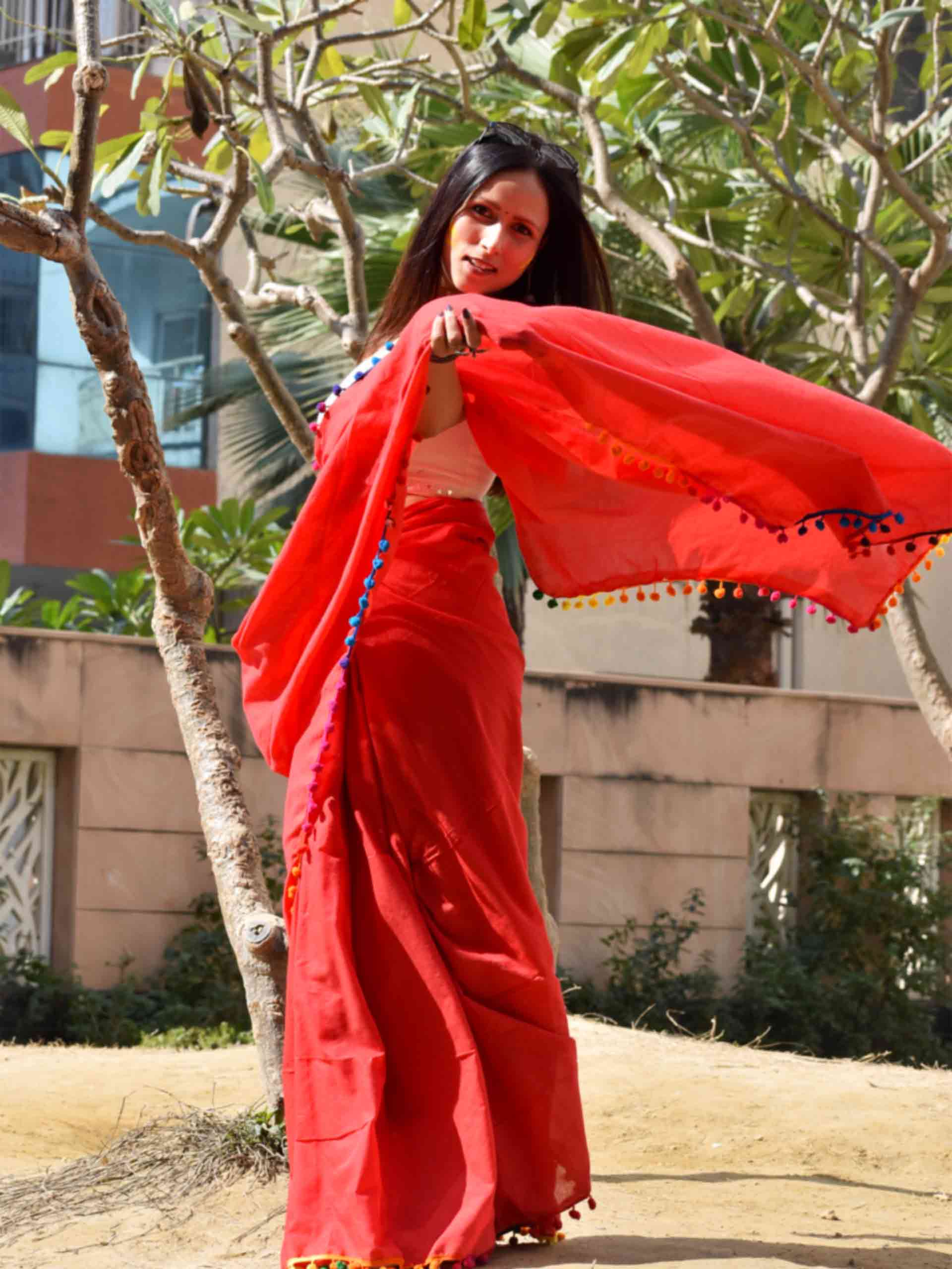 Abeer - mul cotton saree