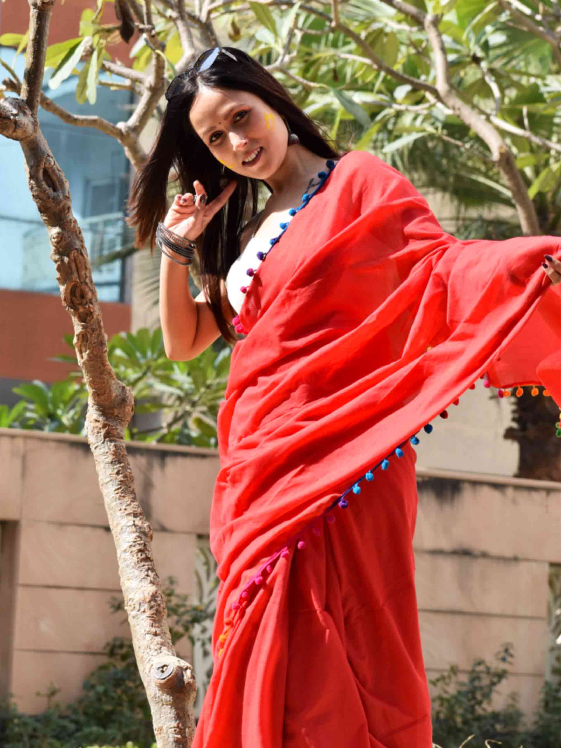 Abeer - mul cotton saree
