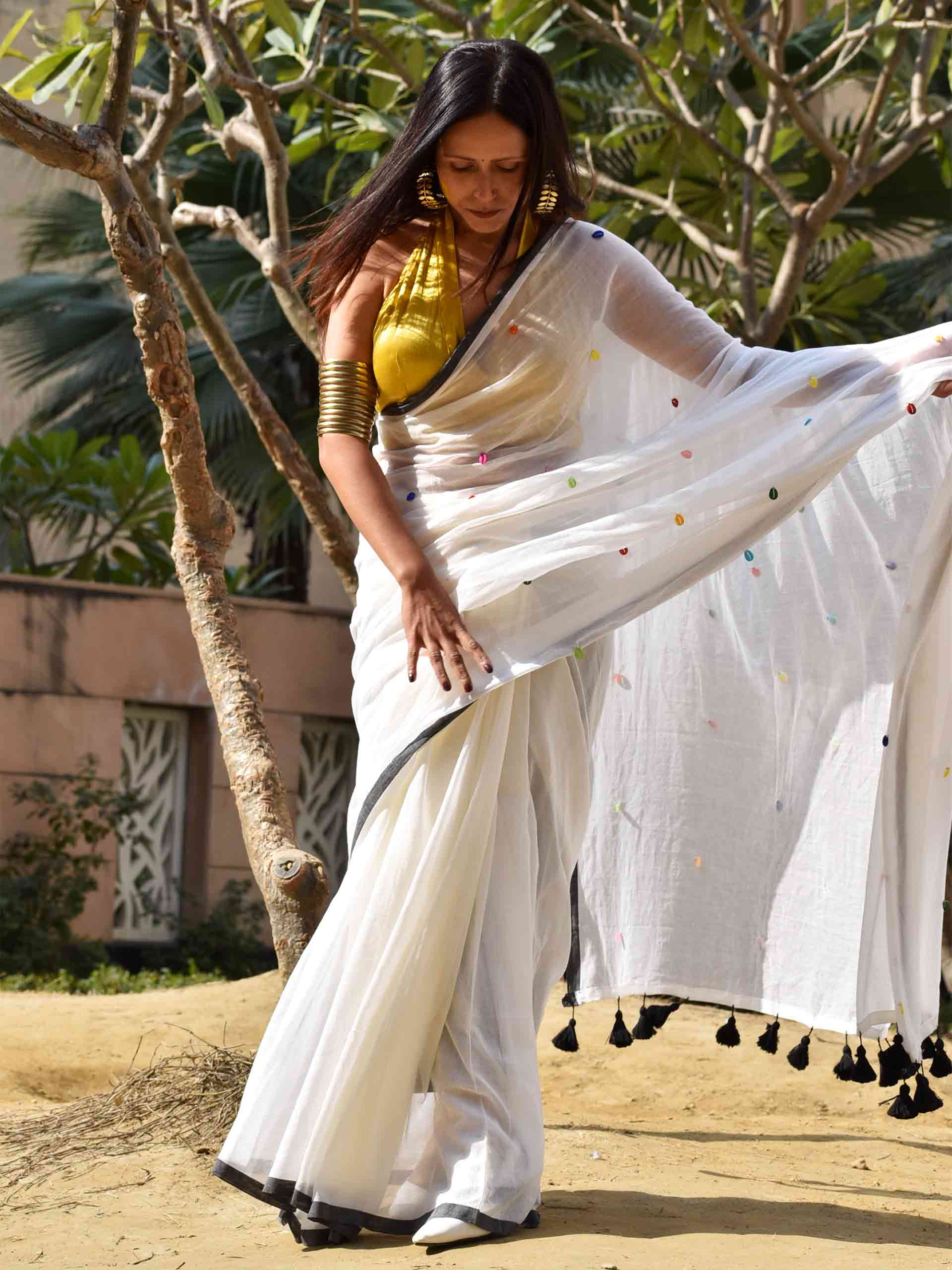 Tarang- mul cotton saree