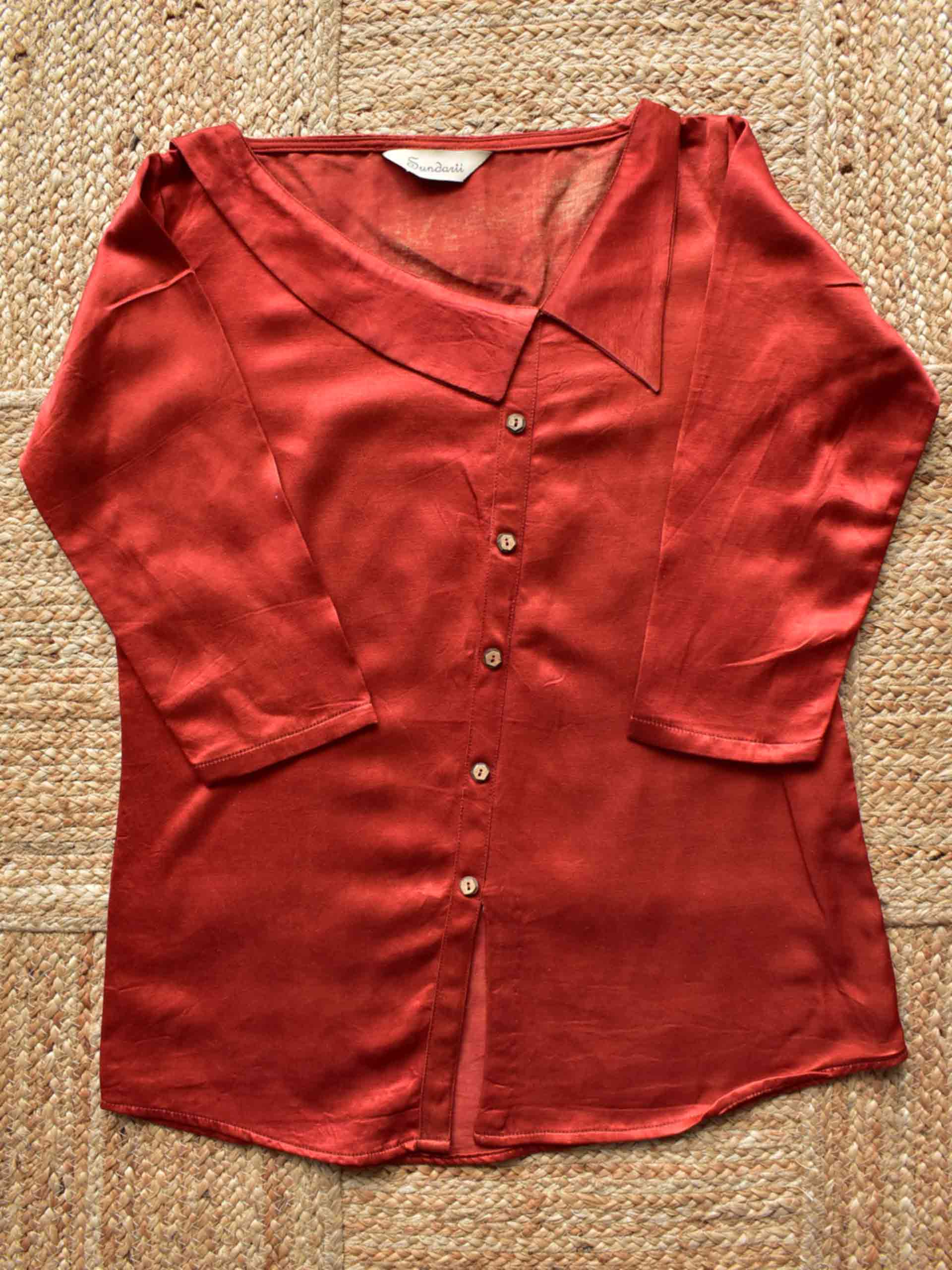 Sample 014 - Mashru silk shirt