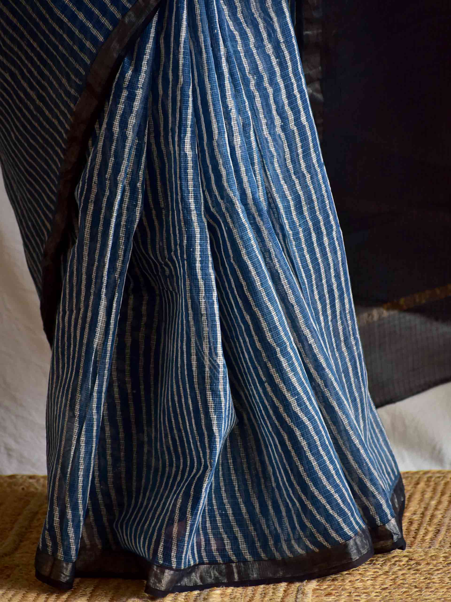 Dhaari - Dabu Kota Doria Saree