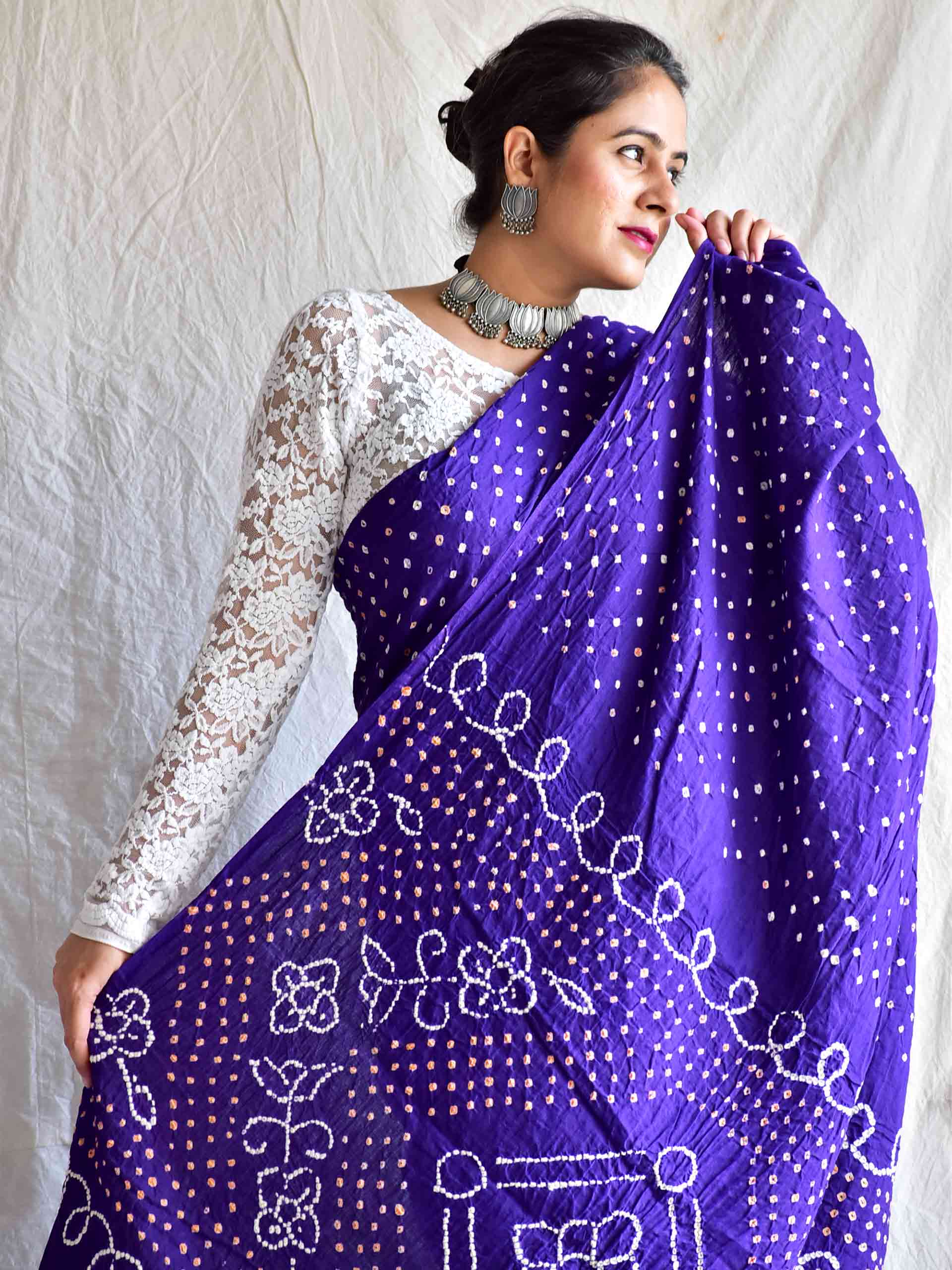 Banigani - Bandhej Saree