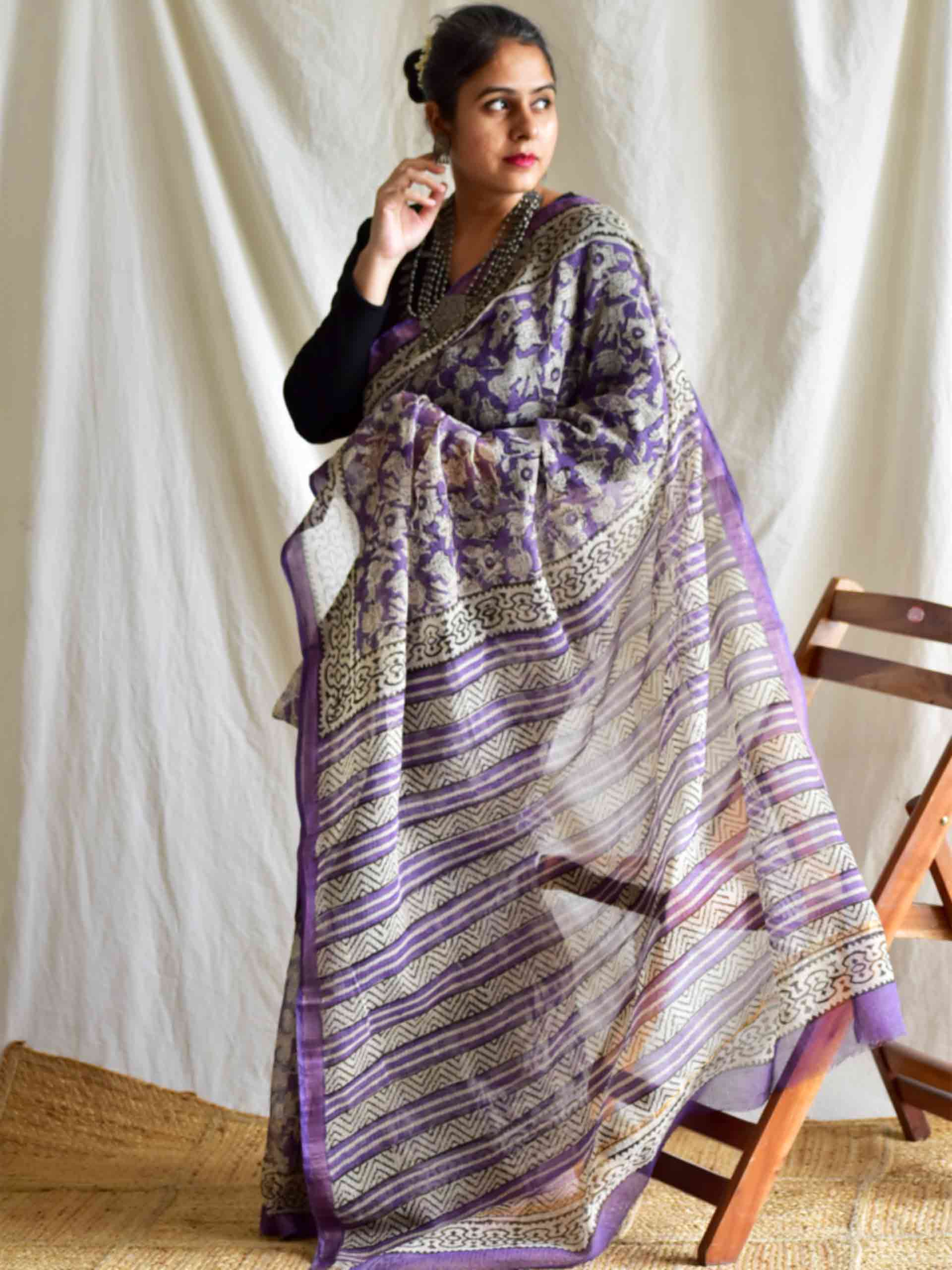 Betaabi - Dabu Kota Doria Saree