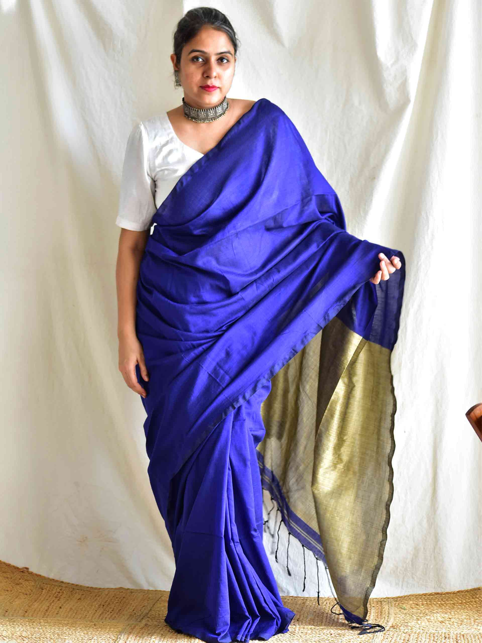 Eclectic - Dual shaded cotton saree