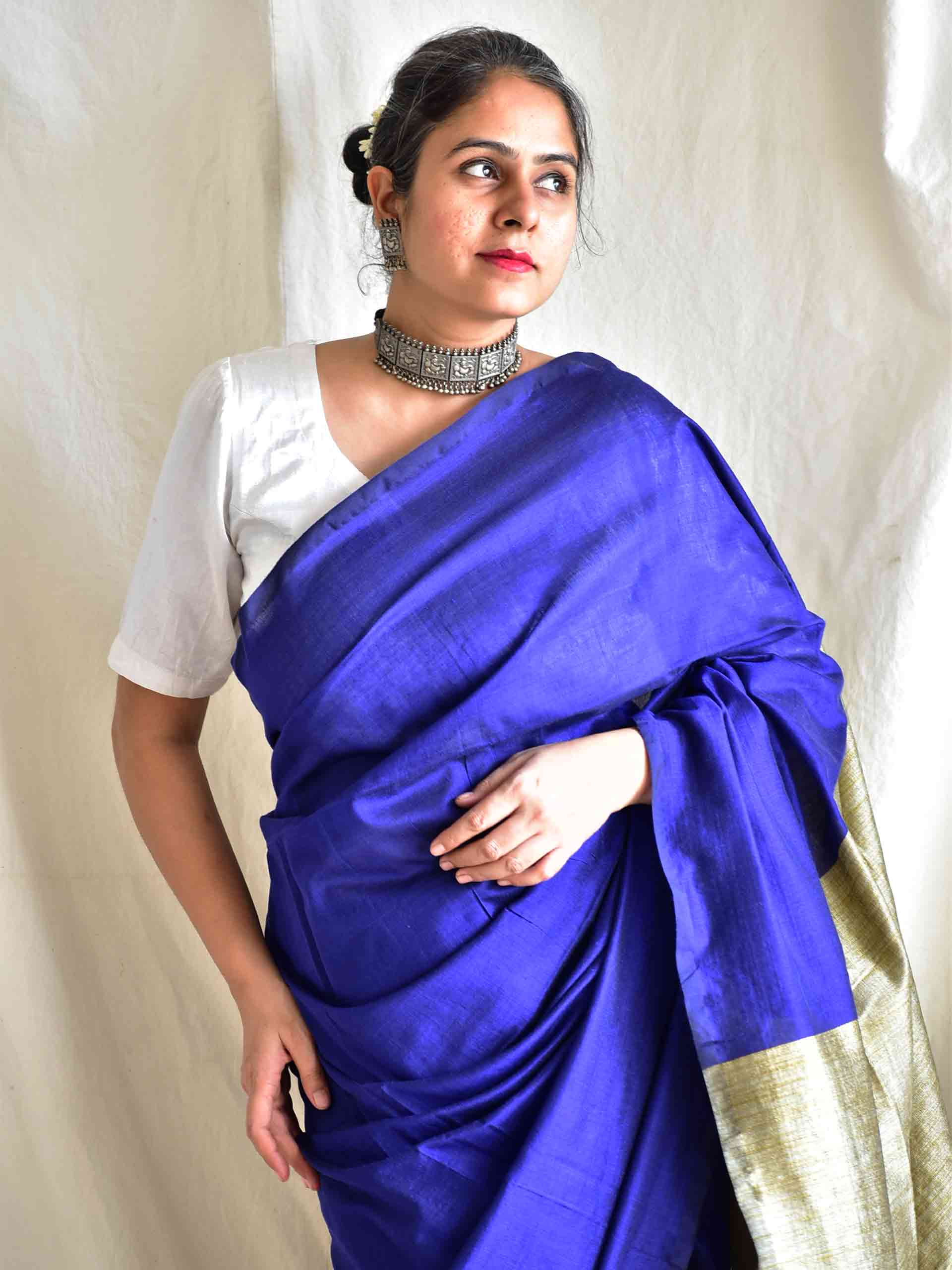 Eclectic - Dual shaded cotton saree