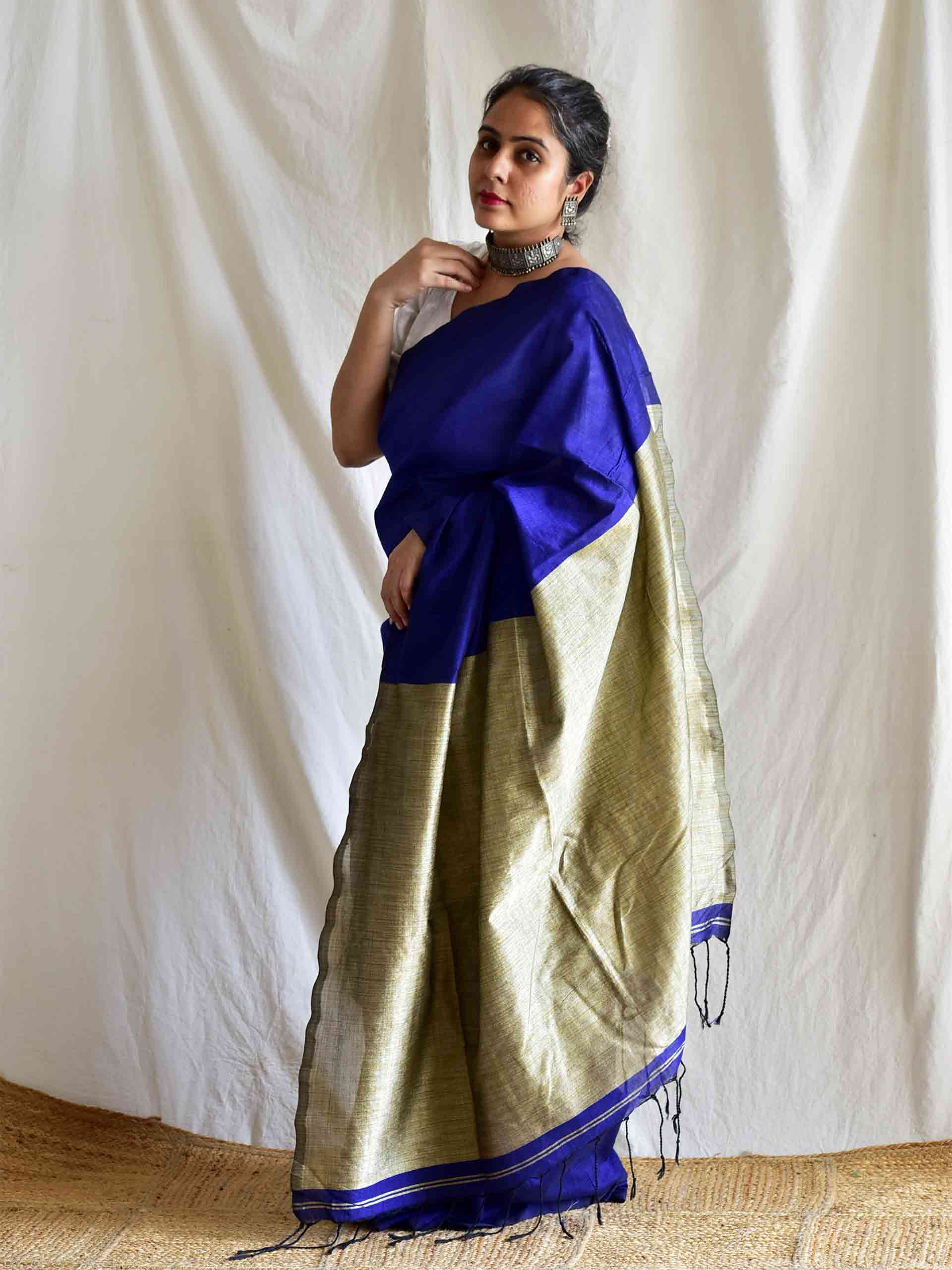 Eclectic - Dual shaded cotton saree
