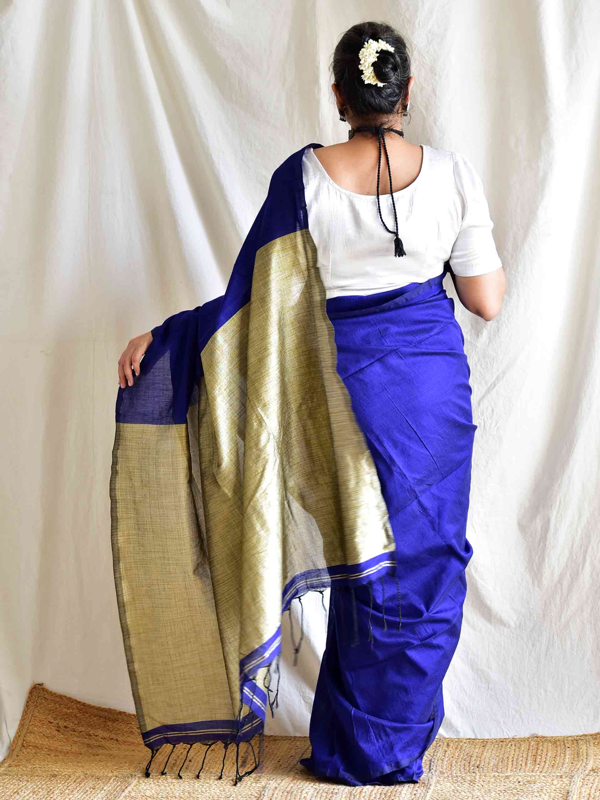 Eclectic - Dual shaded cotton saree