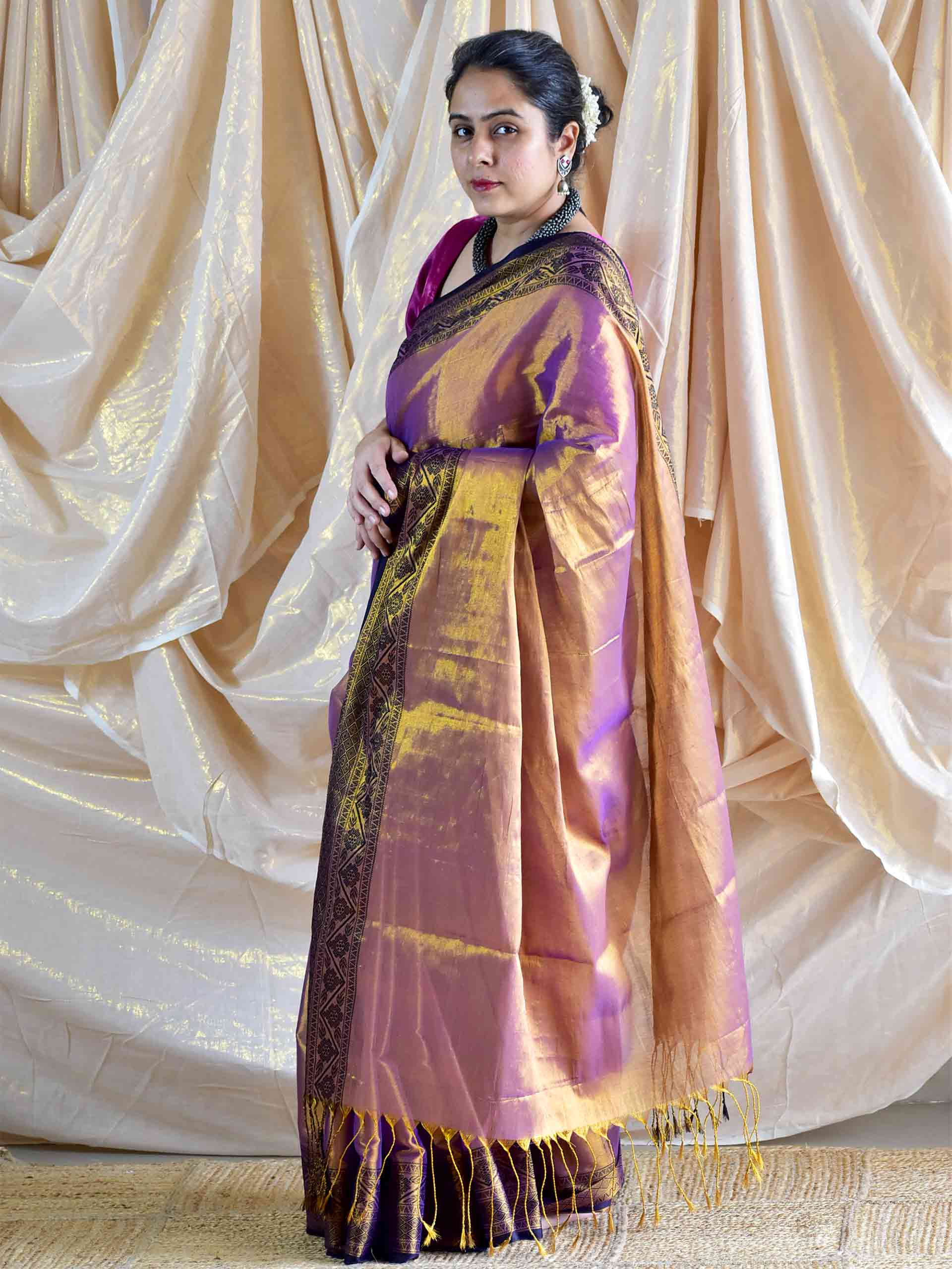 Gheraiyan - Tissue Saree