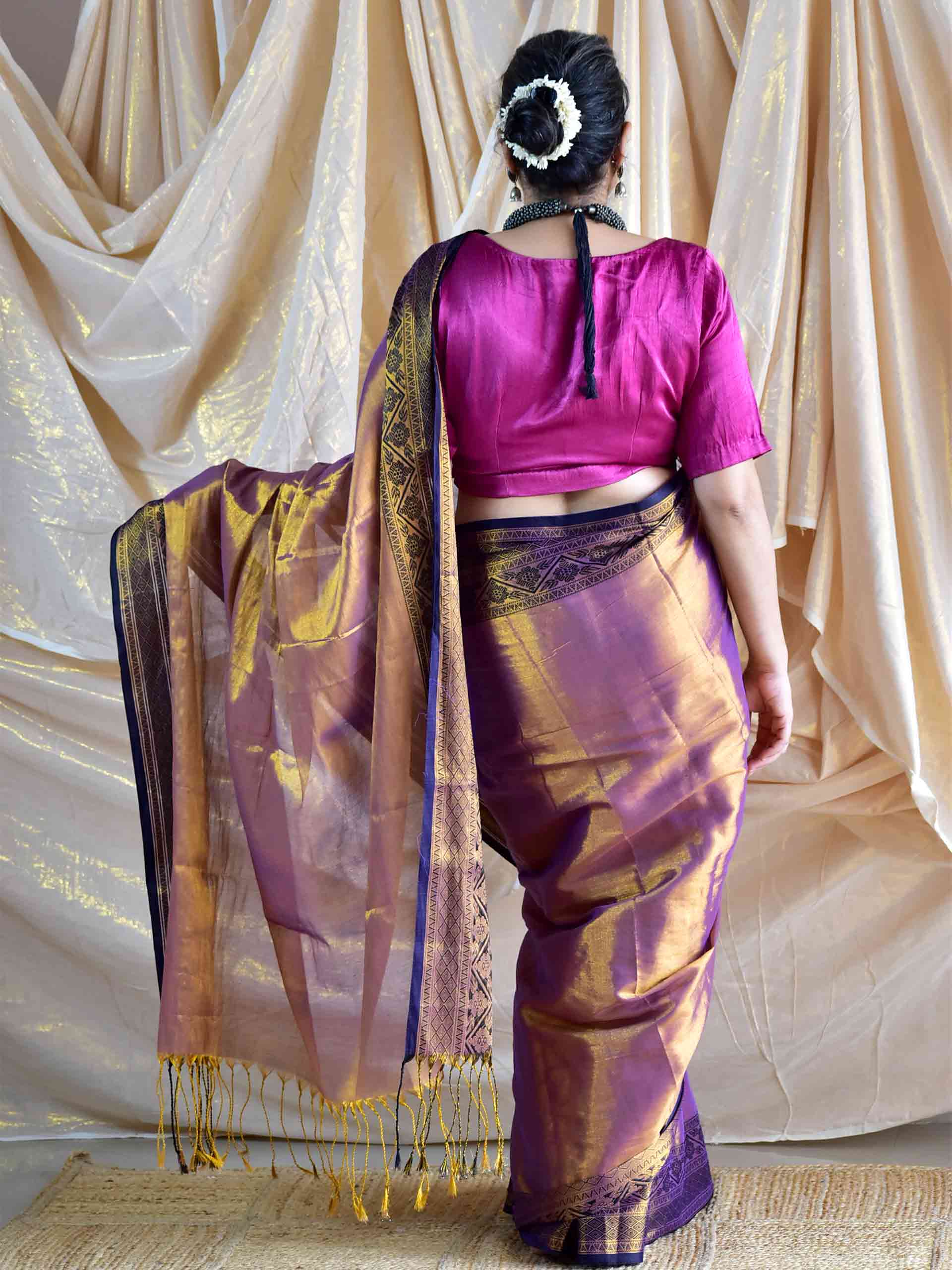 Gheraiyan - Tissue Saree