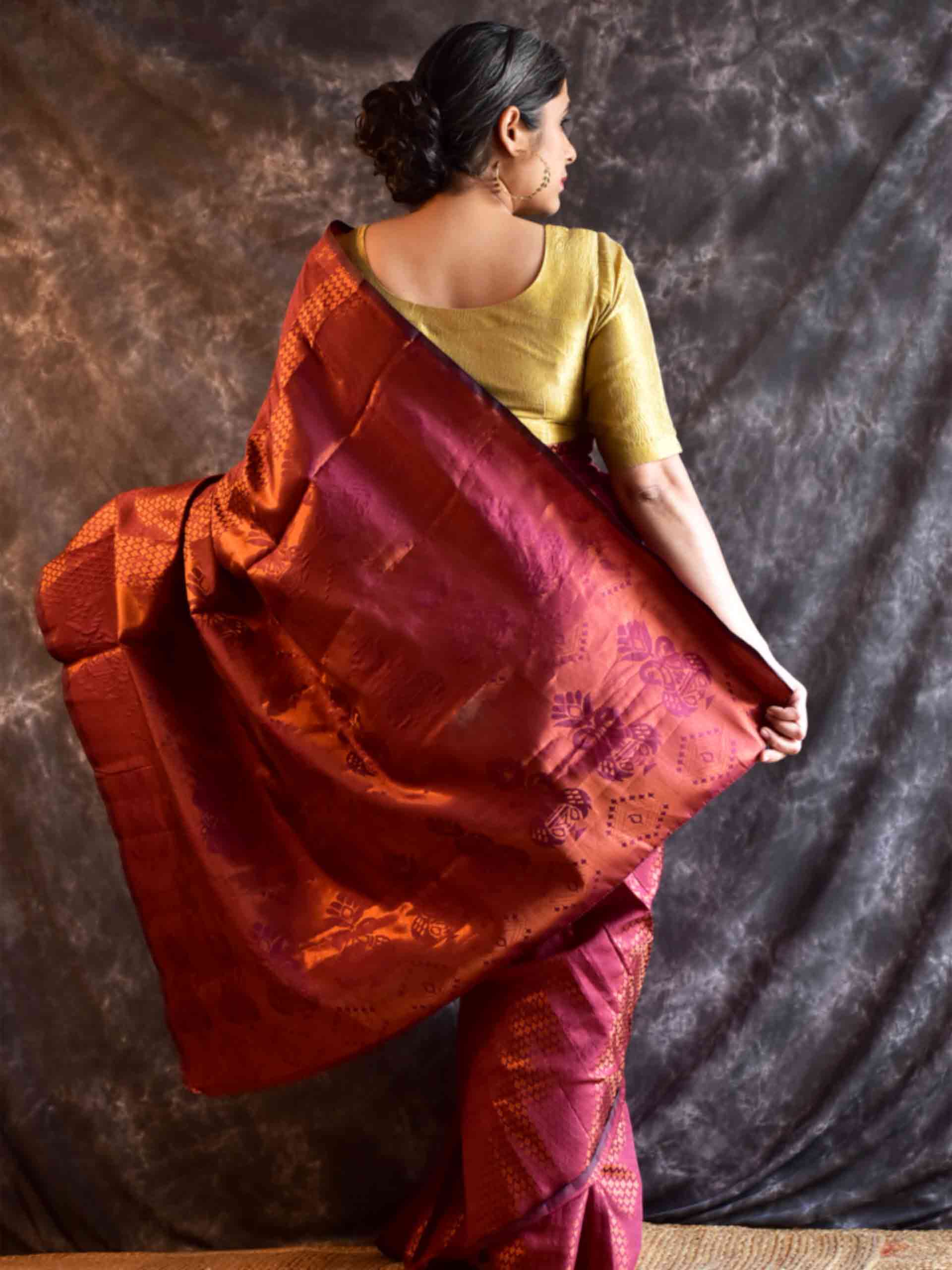 Raagini- silk Brocade saree