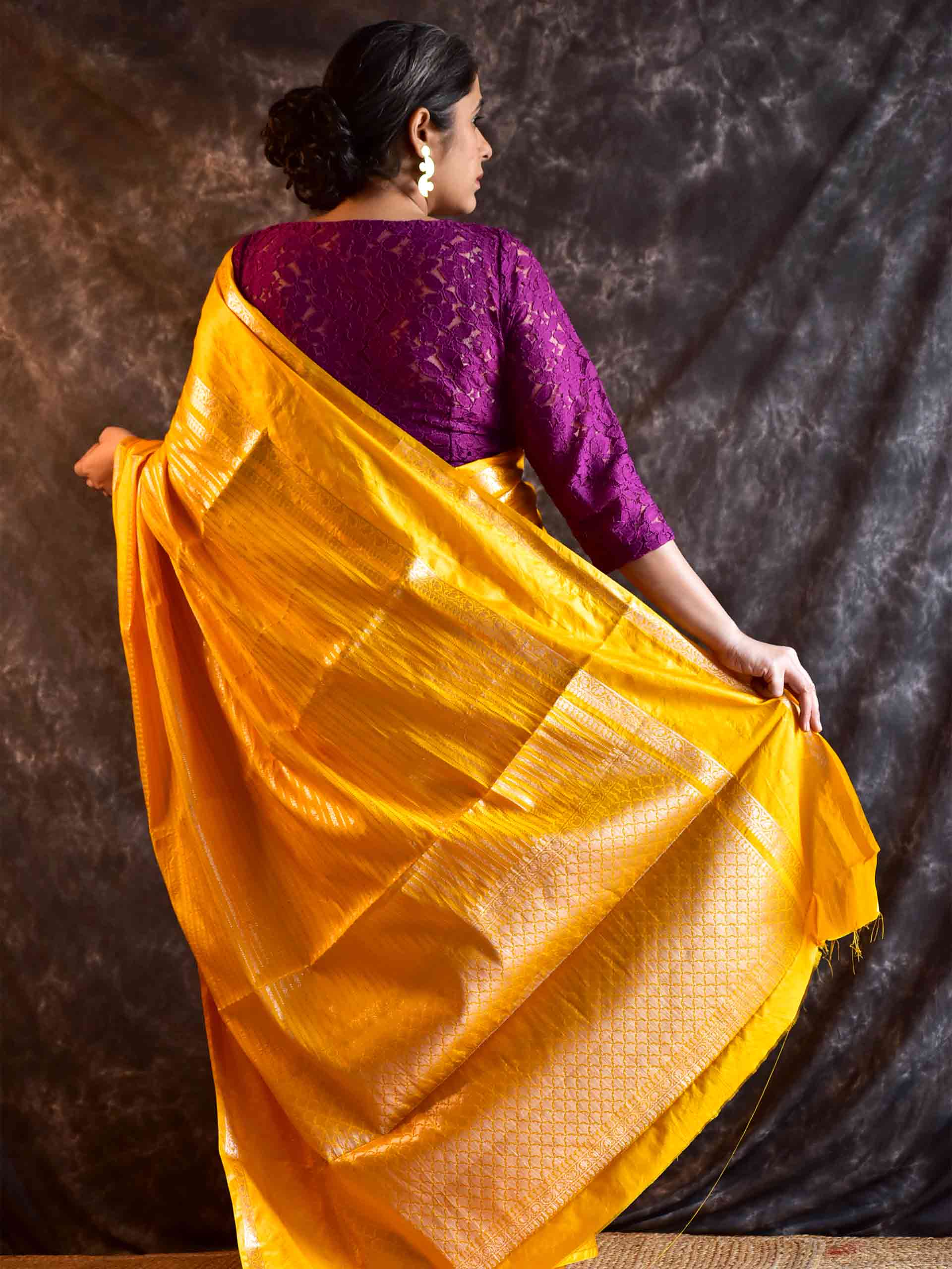 Kasturi - Chanderi saree