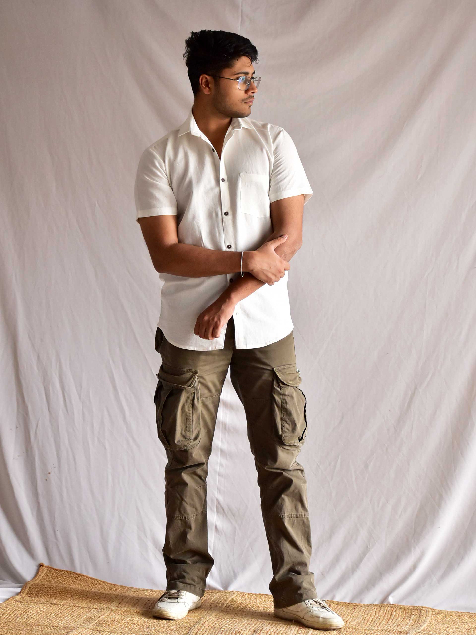 Snow - Solid Linen shirt