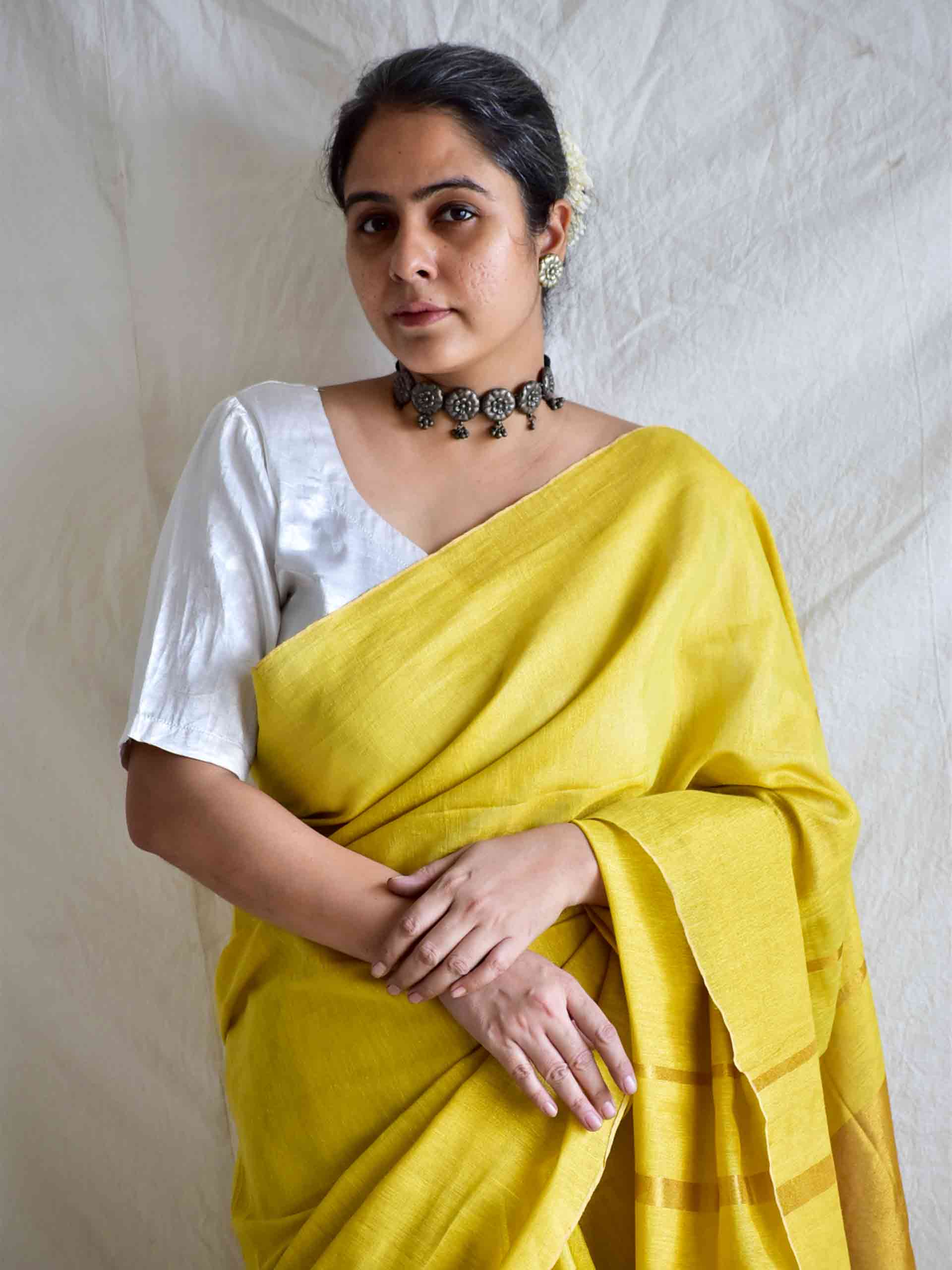 Marina - Linen Tissue Saree