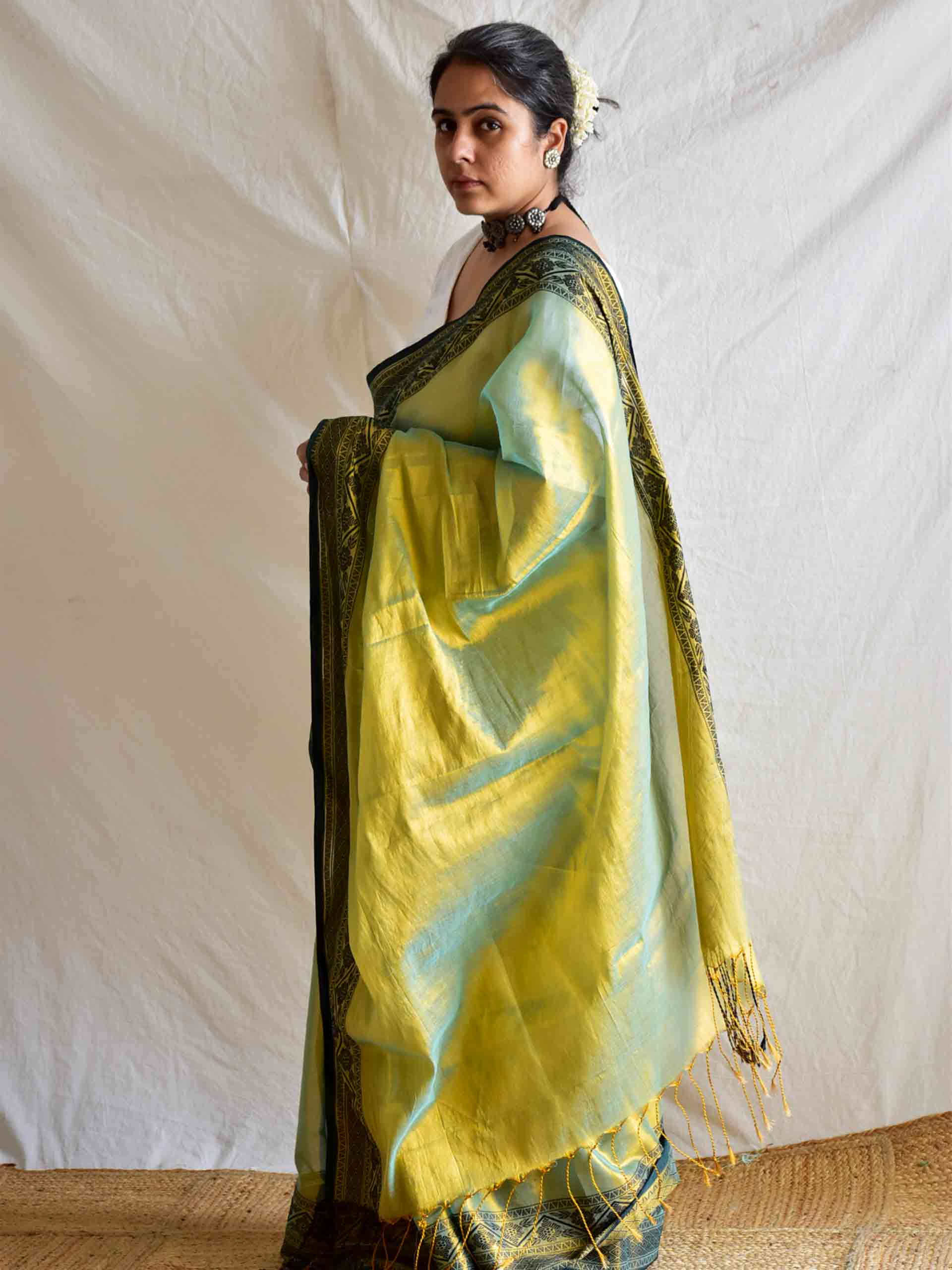 Olivia - Tissue Saree