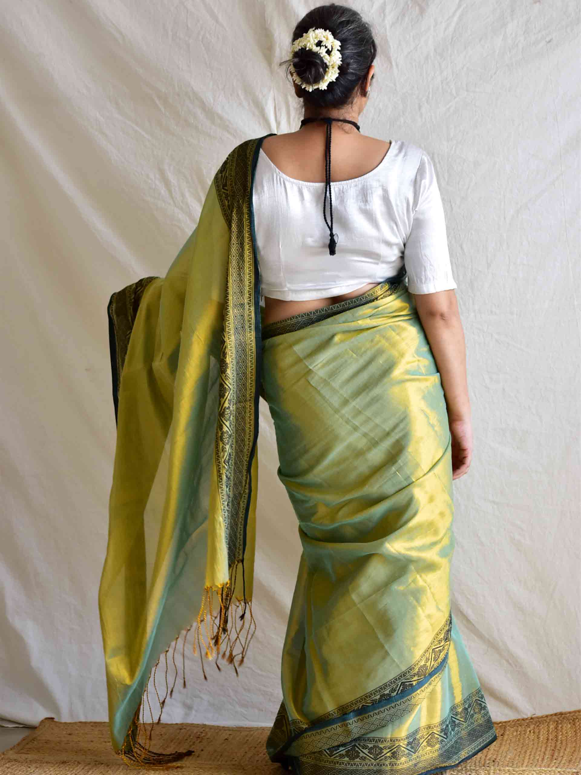 Olivia - Tissue Saree