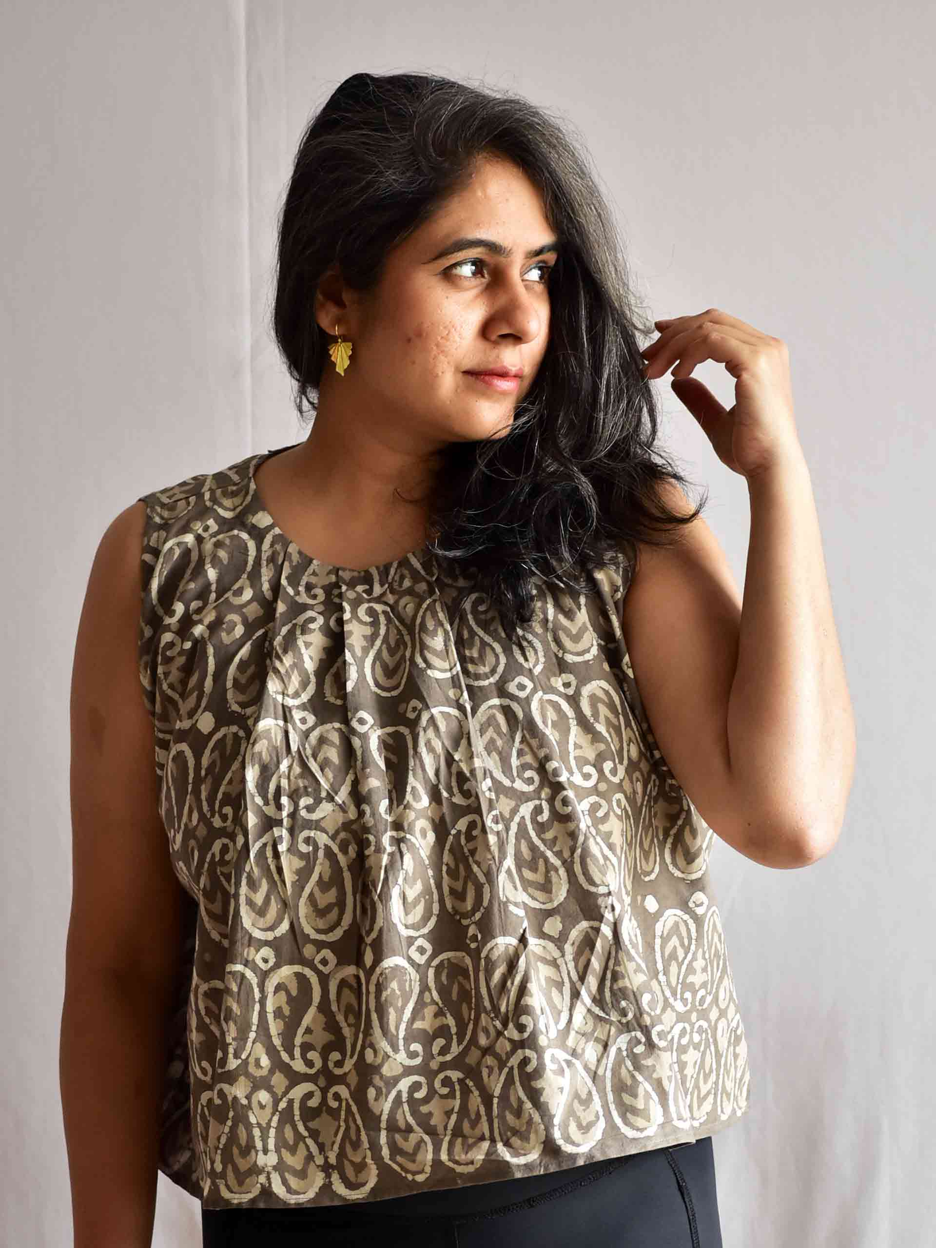 Sample 029 - Dabu Cotton Top