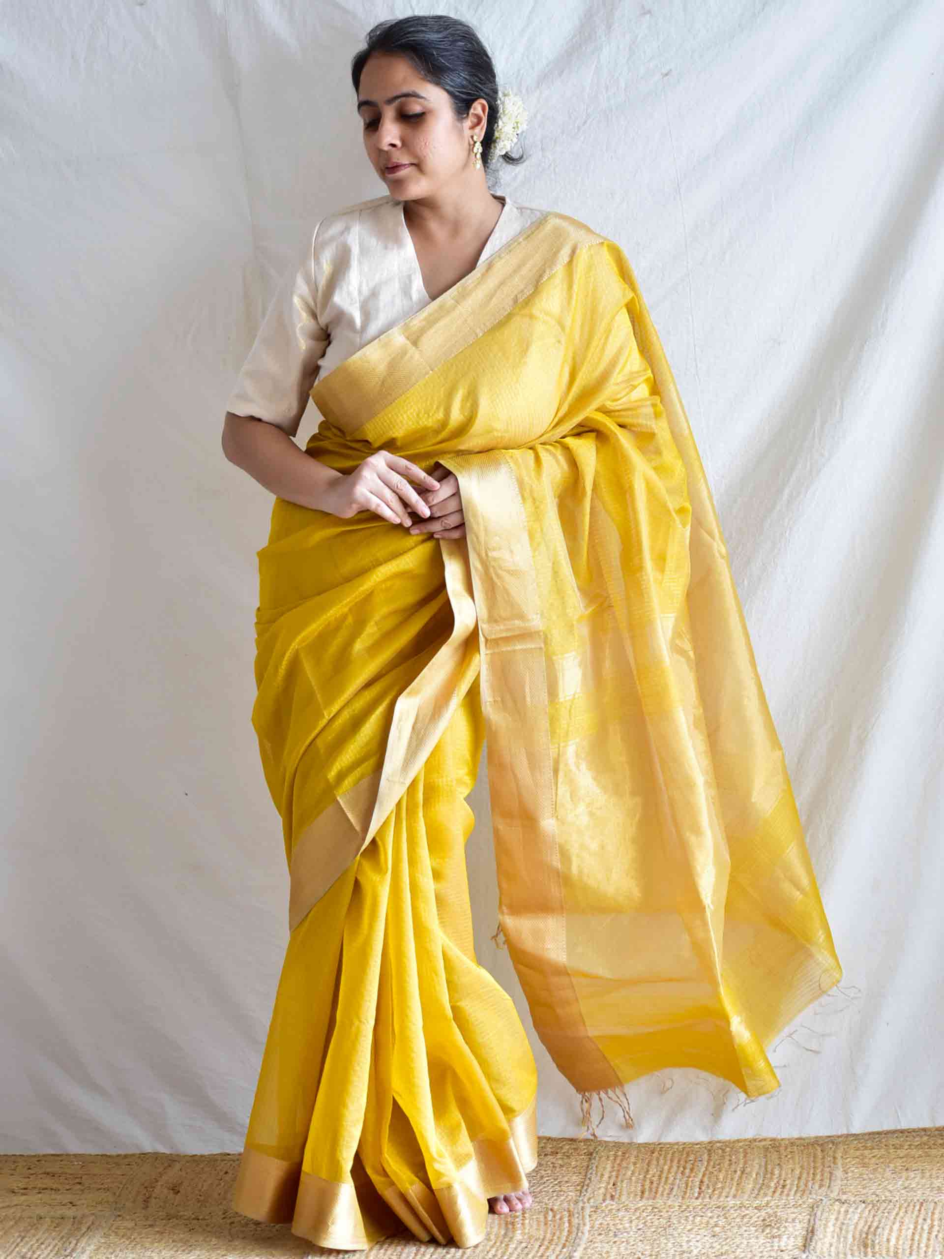 Khudai - Maheshwari Handloom Silk Saree