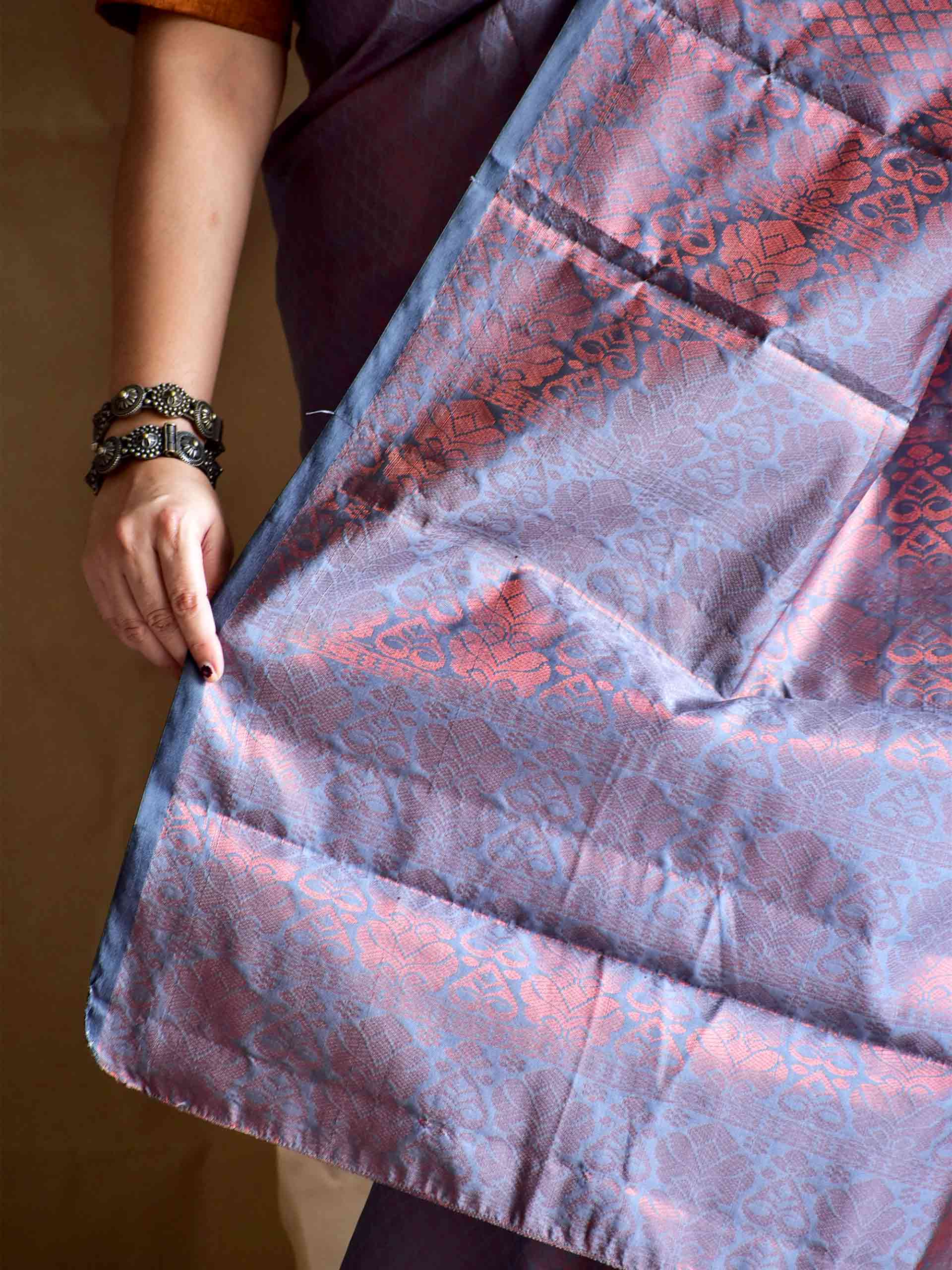 Mehsoos - silk Brocade saree