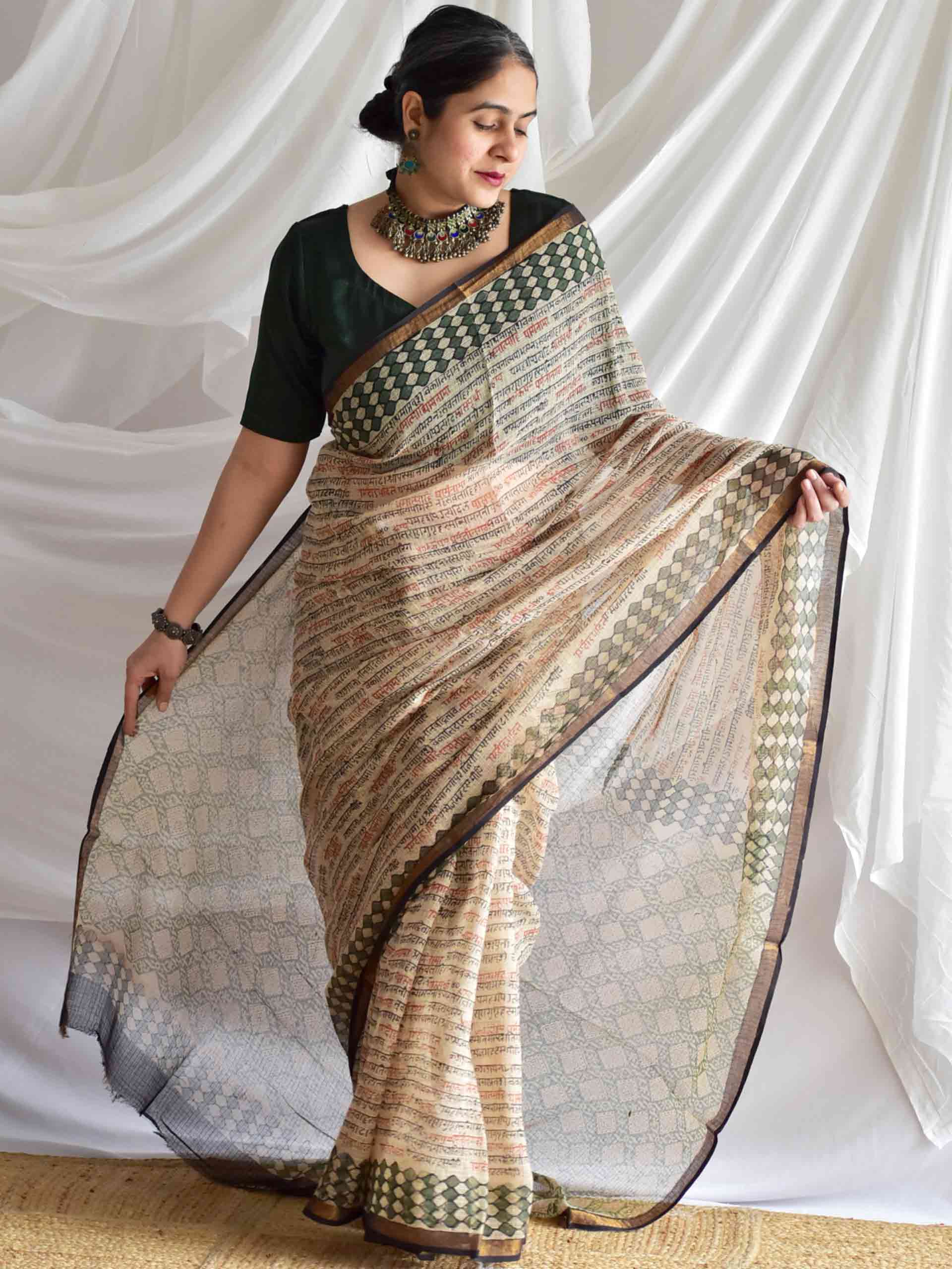 Bela - Kota Doria Saree
