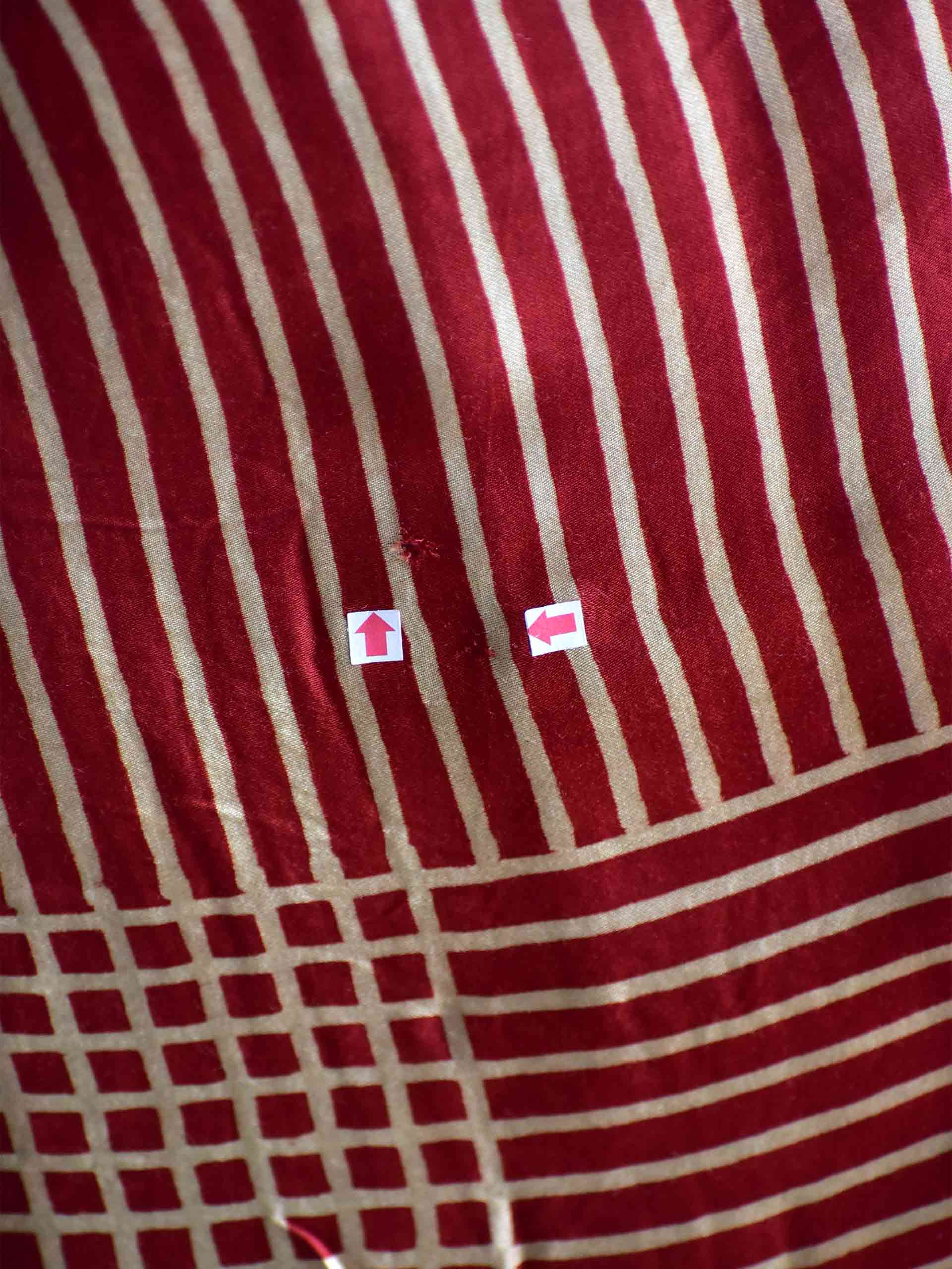 UD0066 - Ajrakh modal Silk Saree