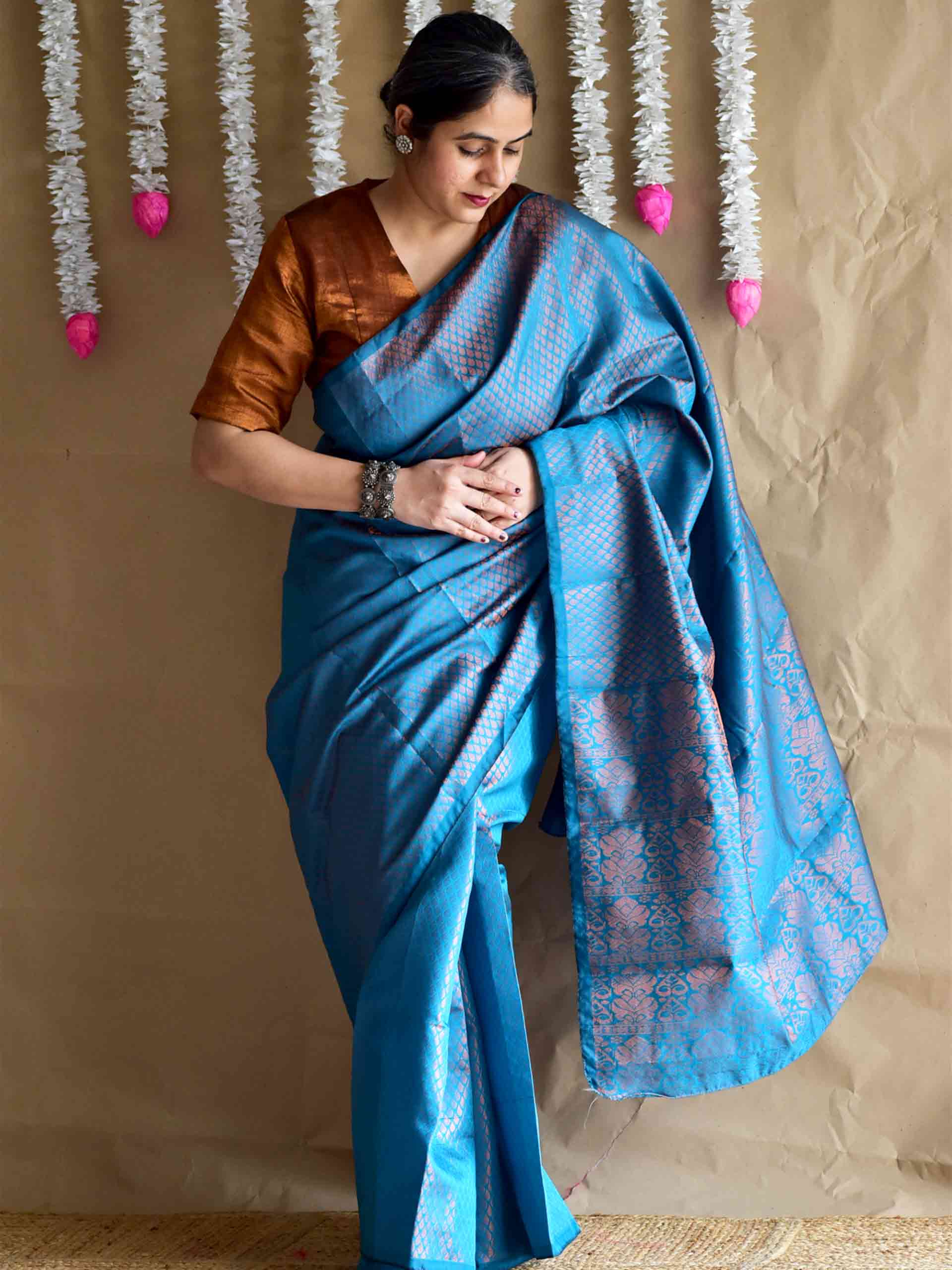 Seerat - silk Brocade saree