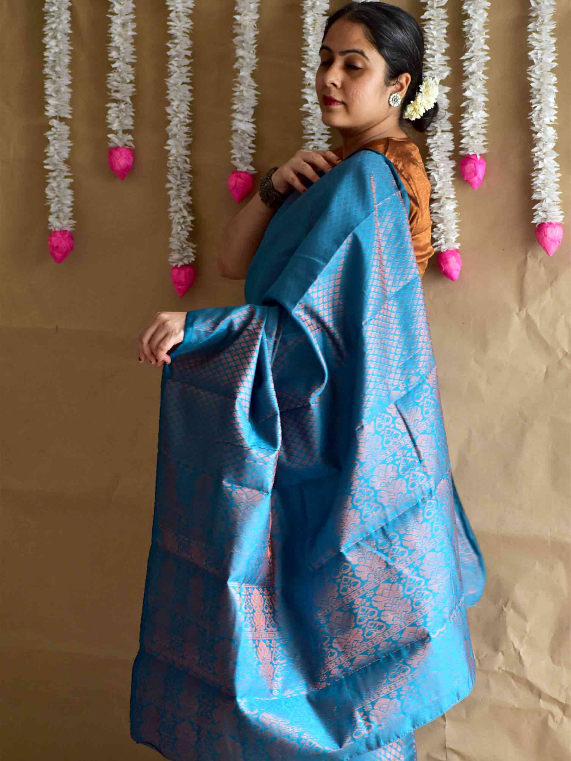 Seerat - silk Brocade saree
