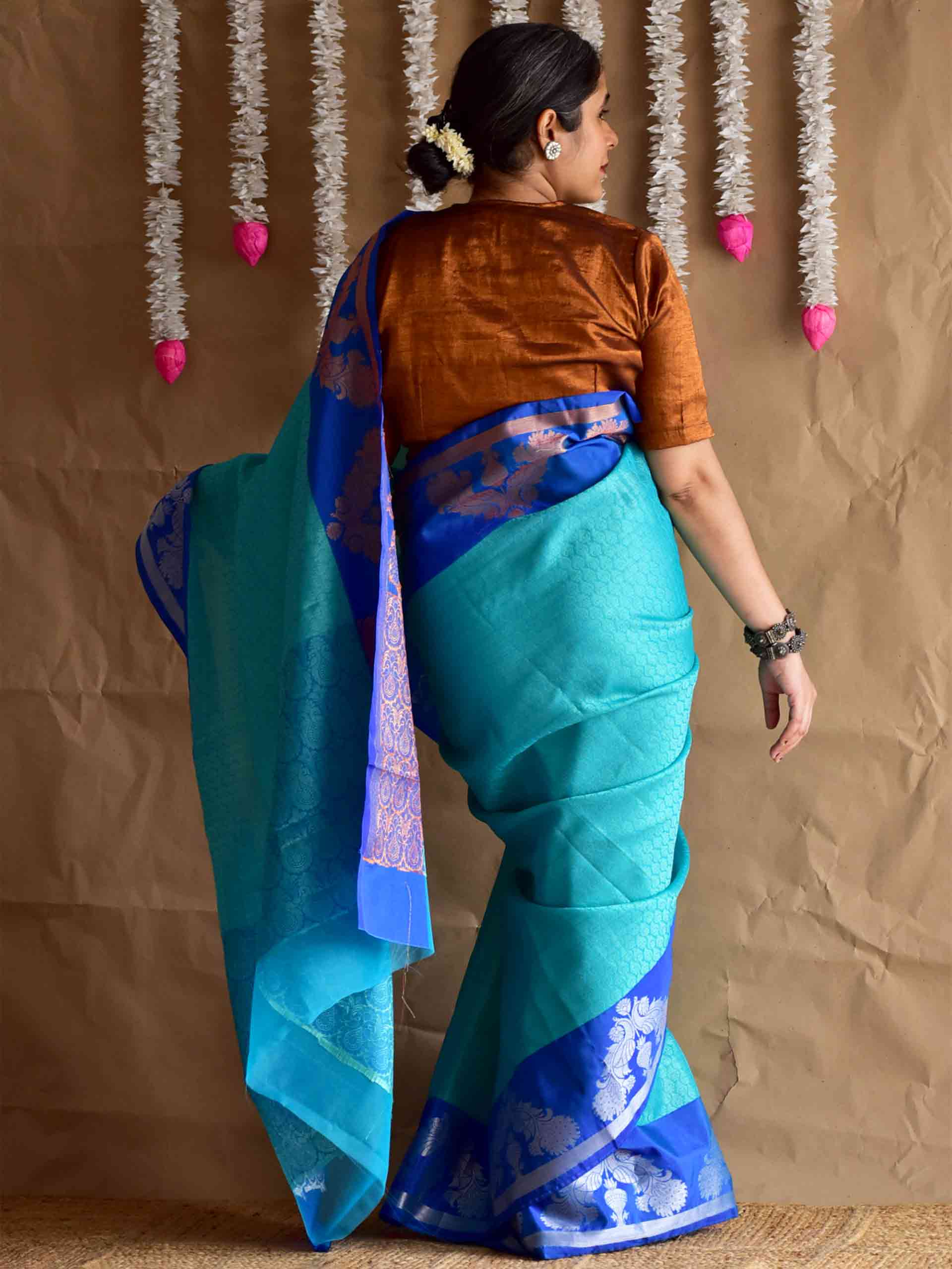 Janiya - silk Brocade saree
