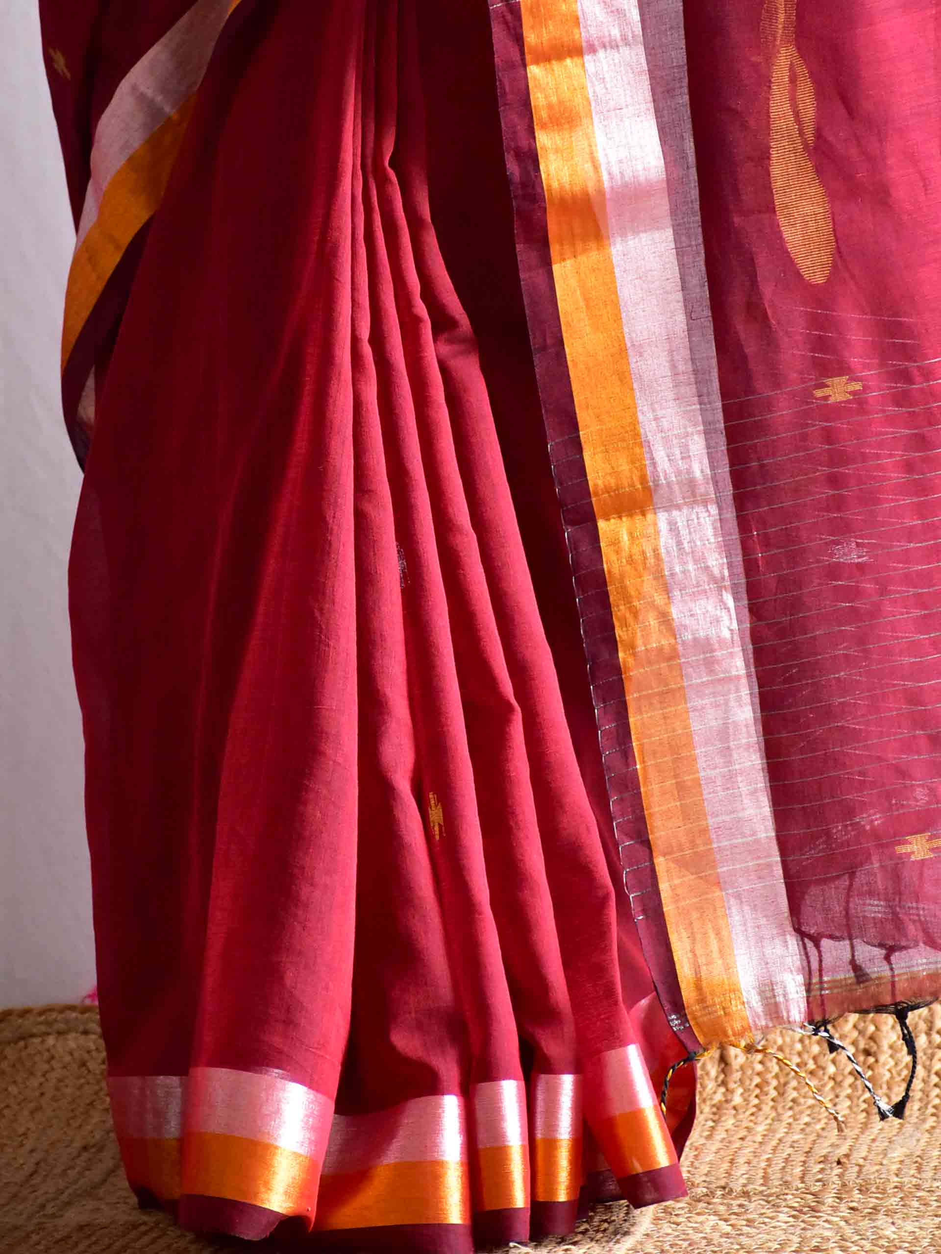 Arunima - Jacquard Mul Saree