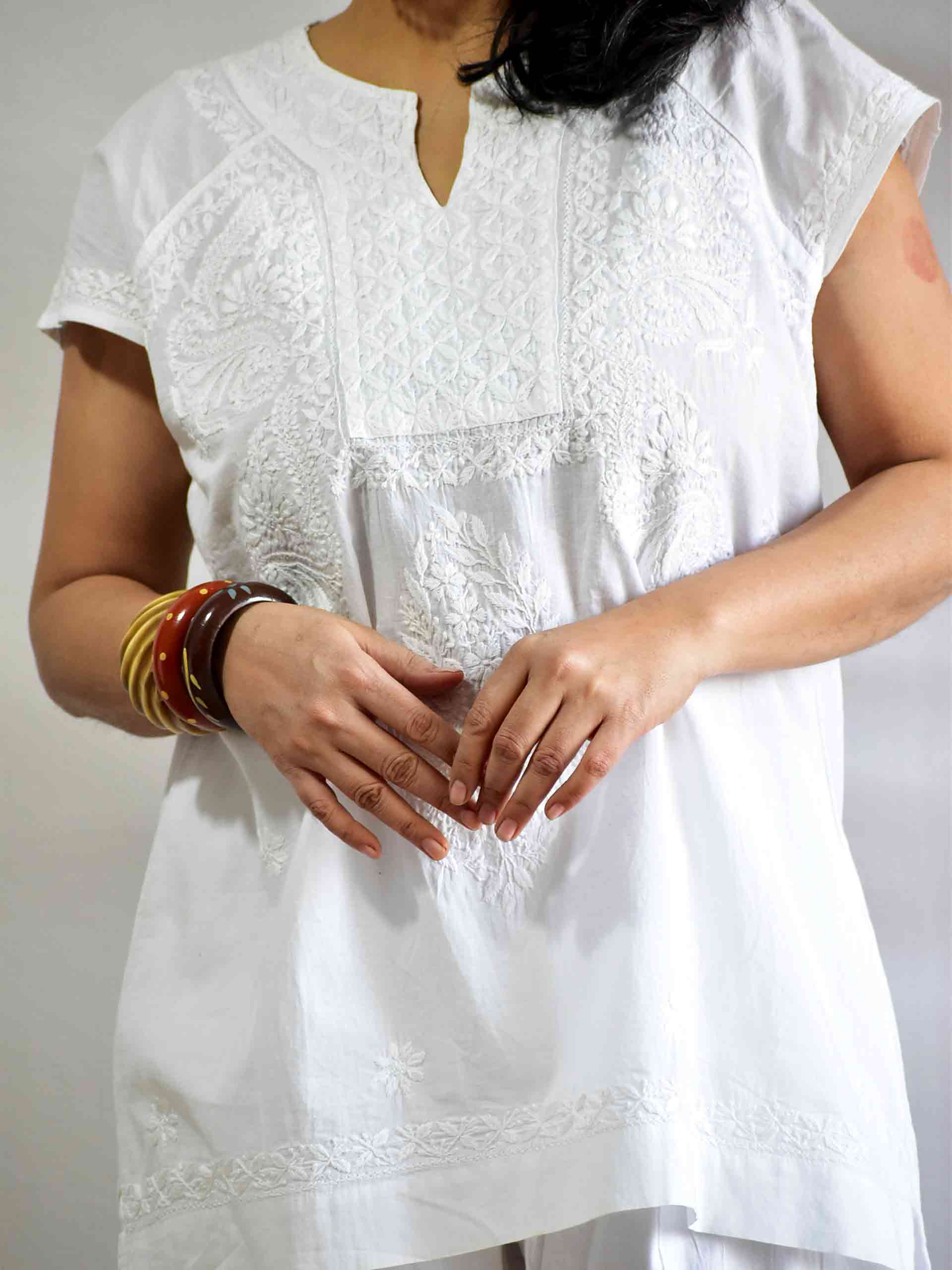 Ambar - Chikankari Kurti