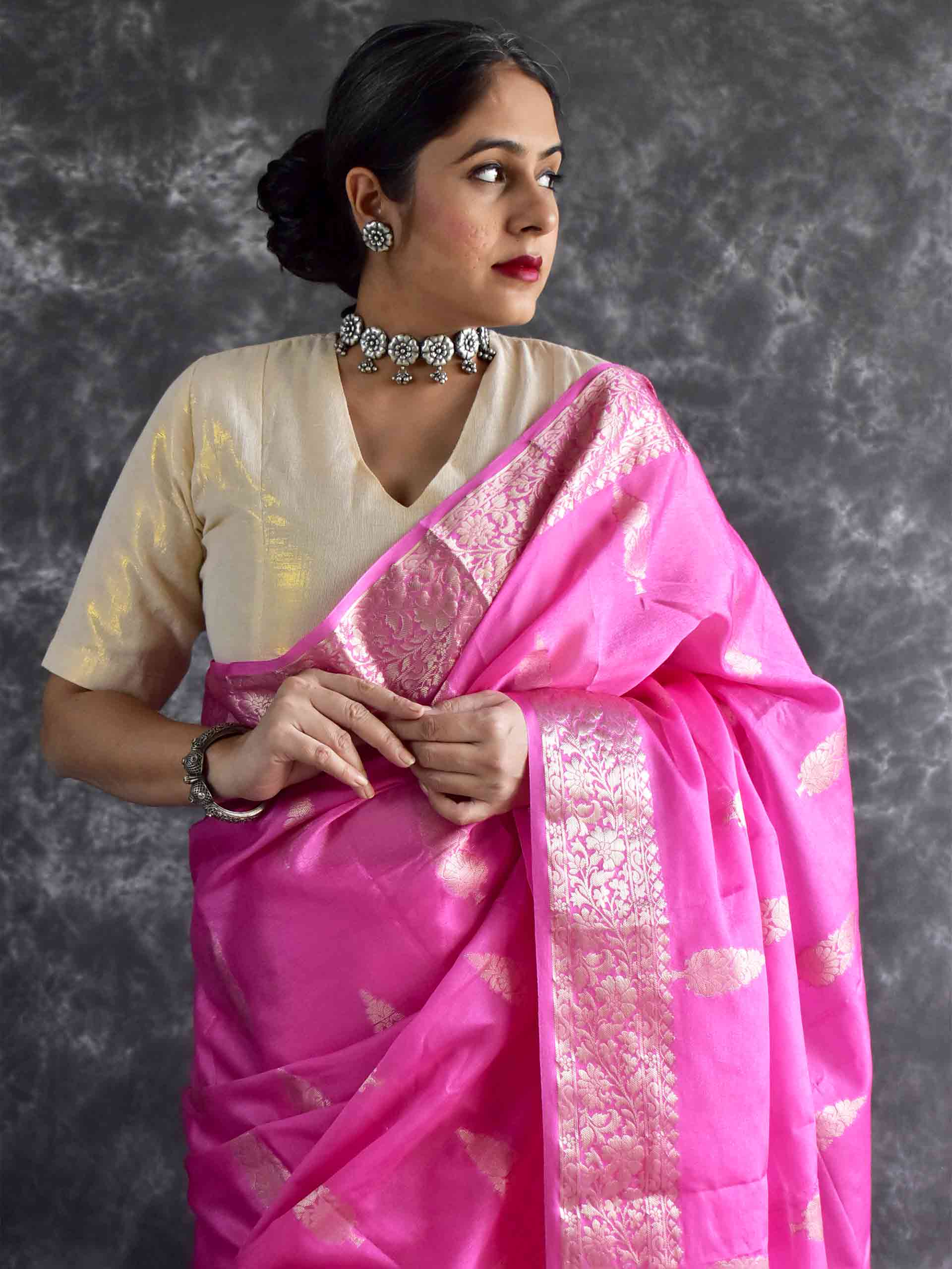 Mishti - silk saree