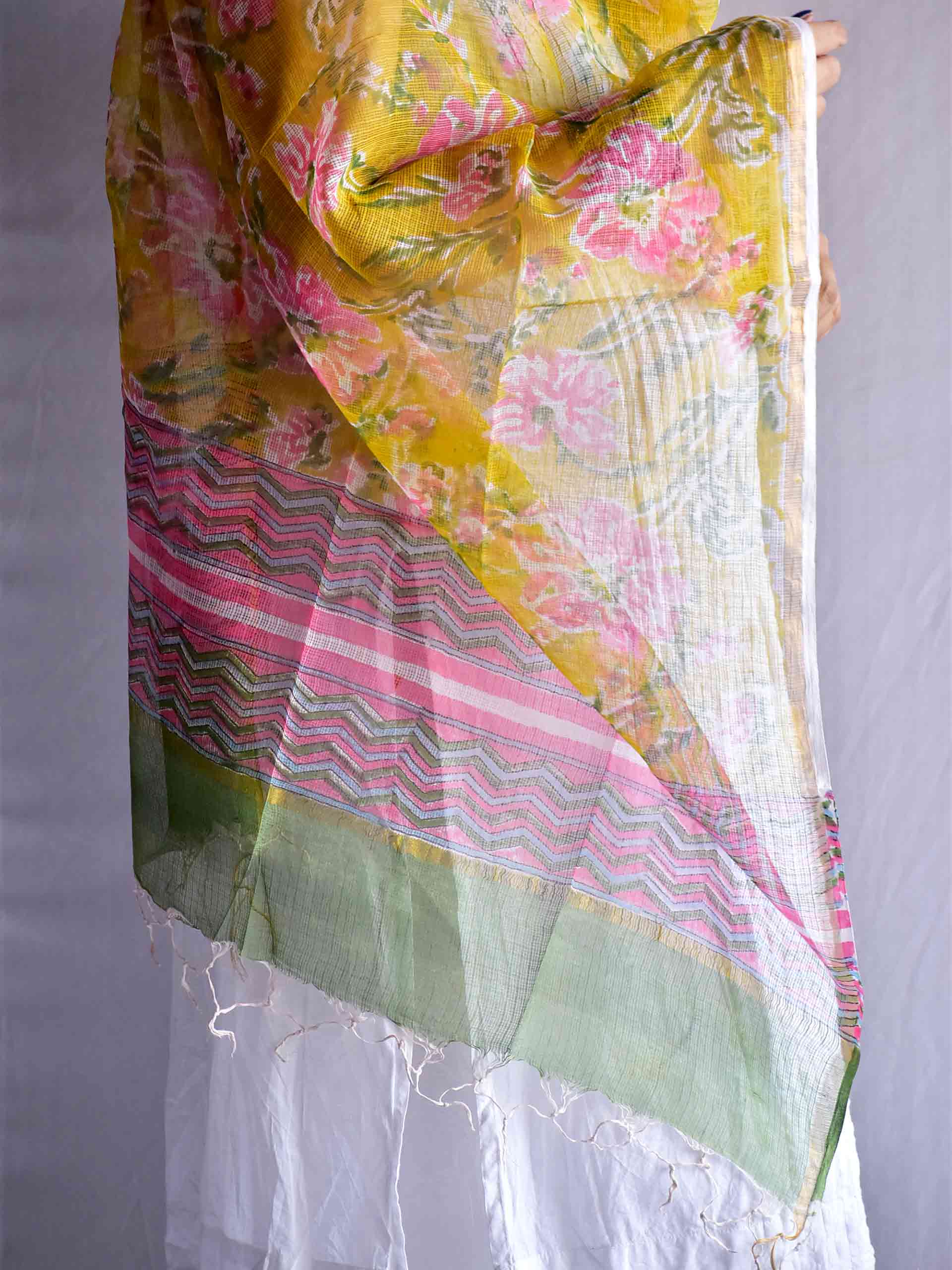 Zaina - Kota Doria Dupatta
