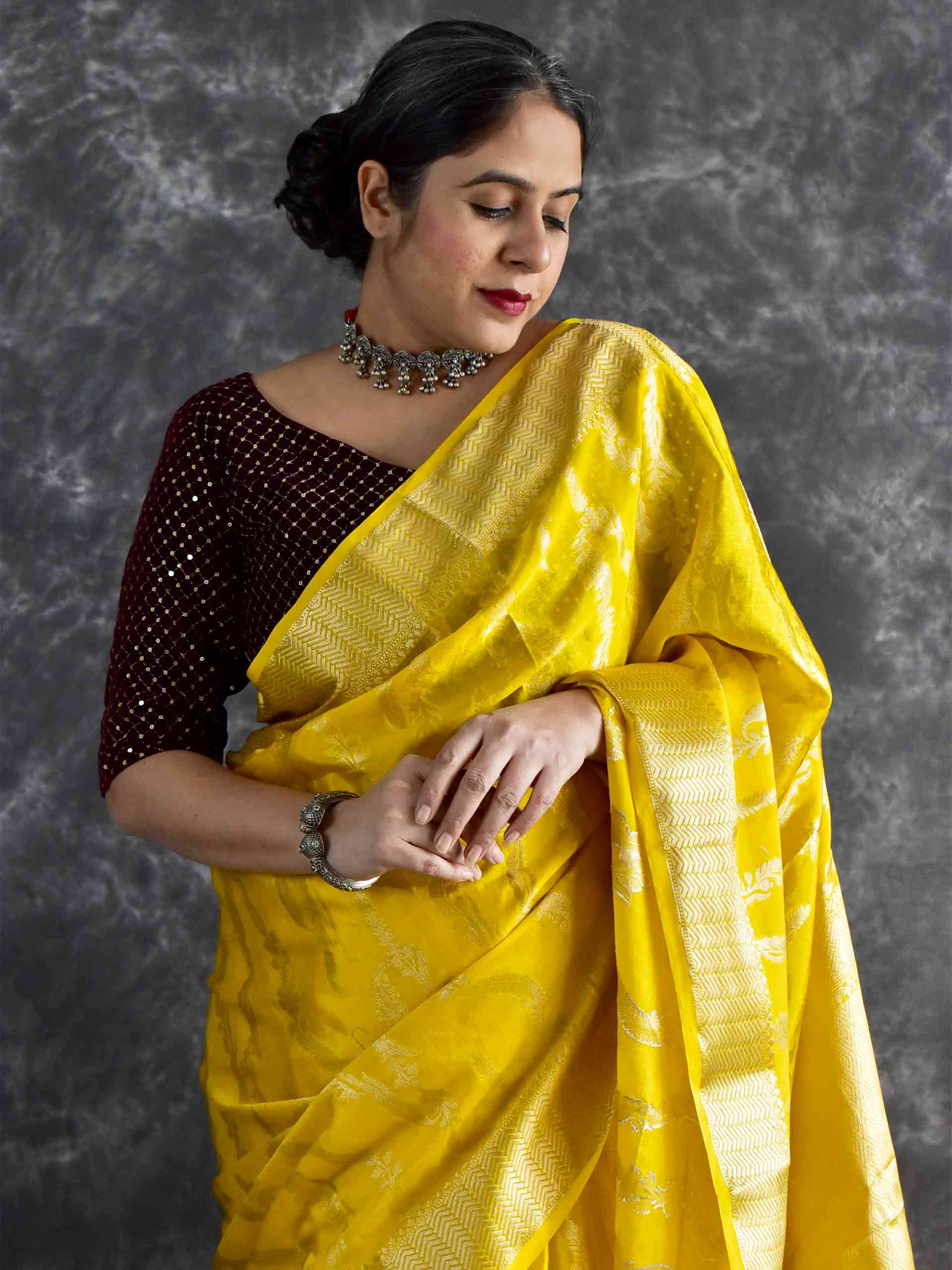 Sunshine - silk saree