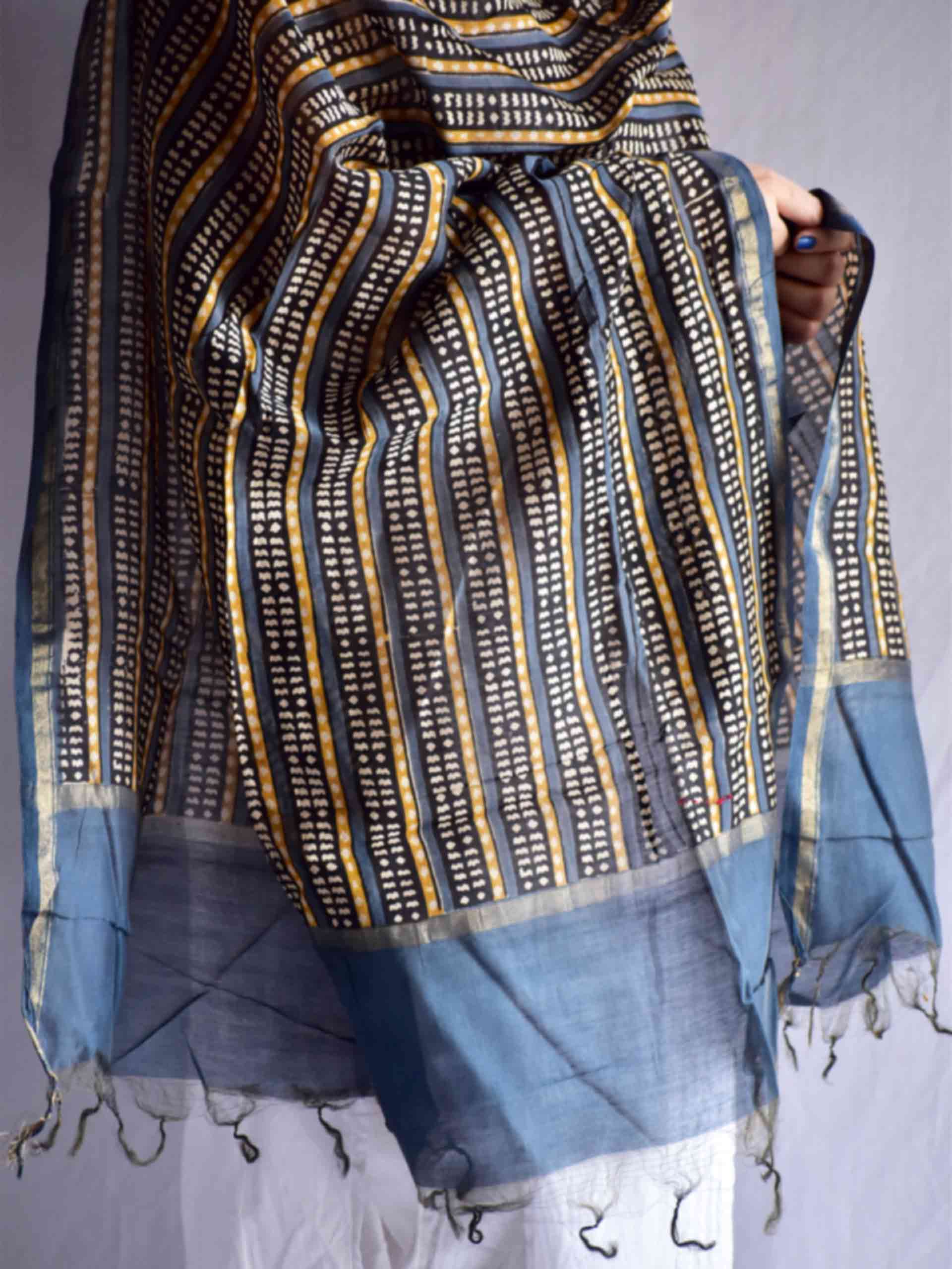 Raasta - chanderi silk Dupatta