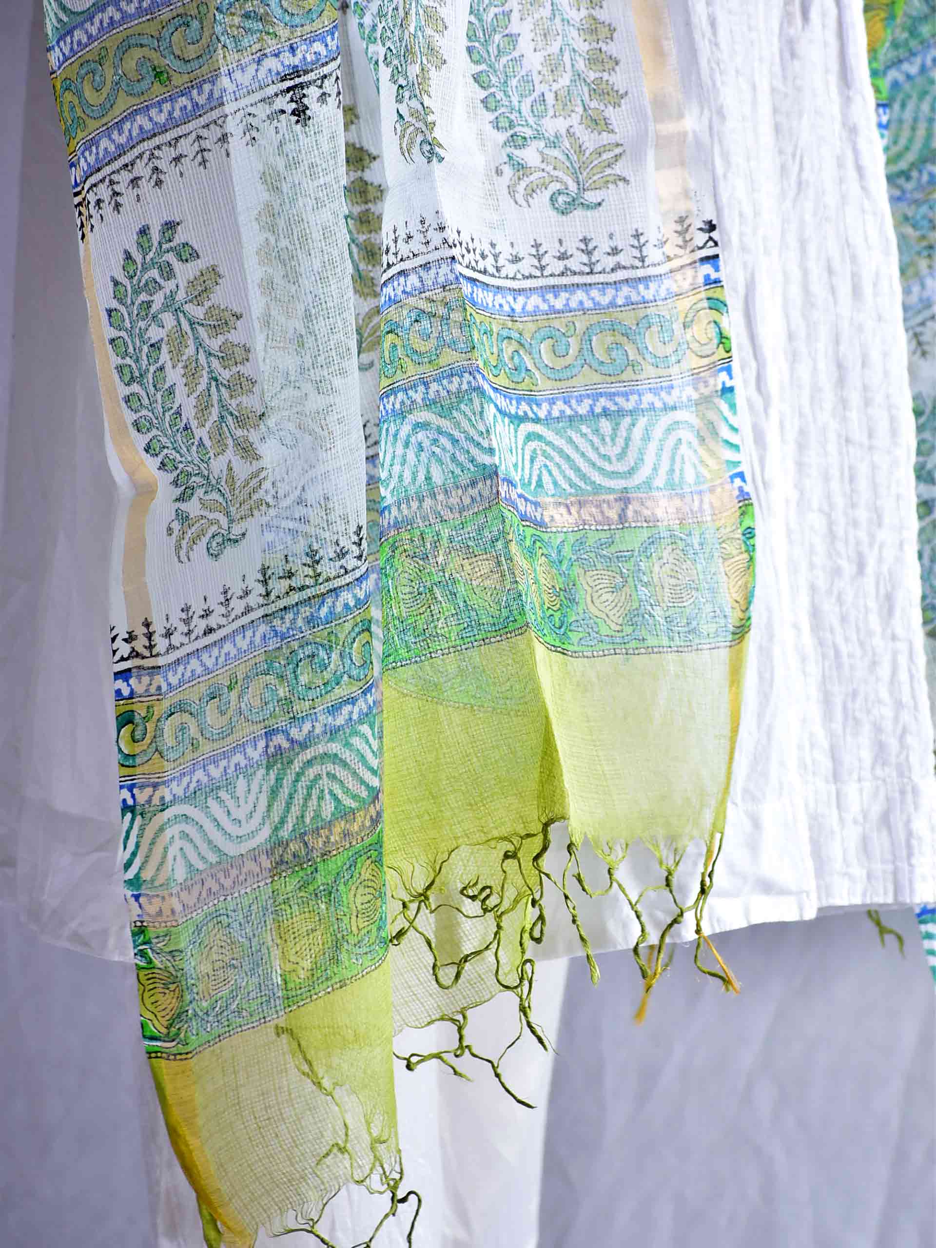 Haldi - Kota Doria Dupatta