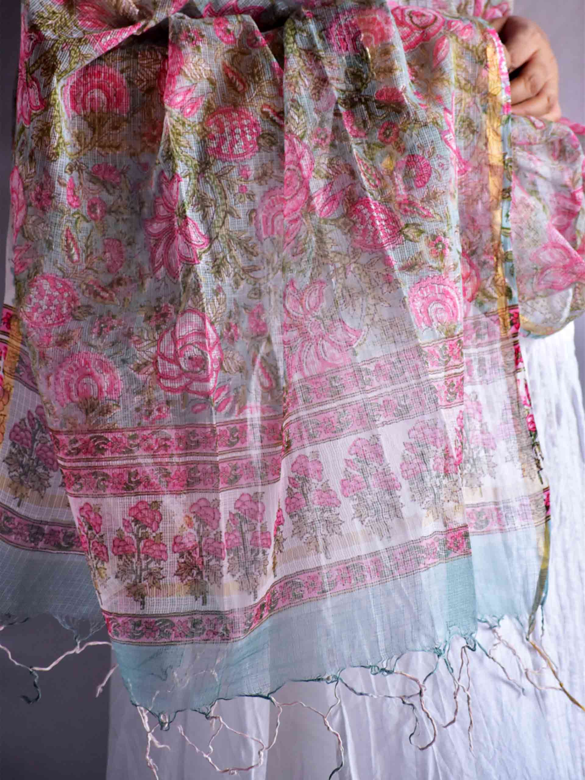 Rubaai - Kota Doria Dupatta